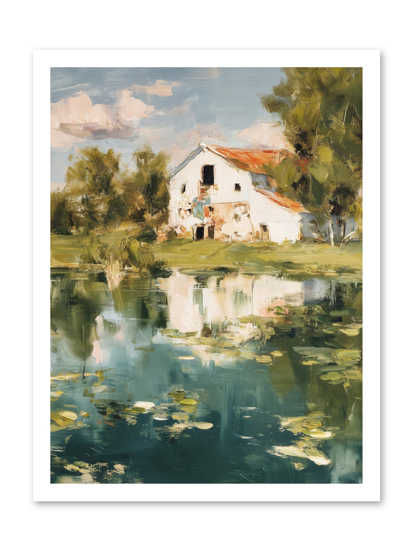 Lake's Portrait  -- Loose Canvas Print 18x24