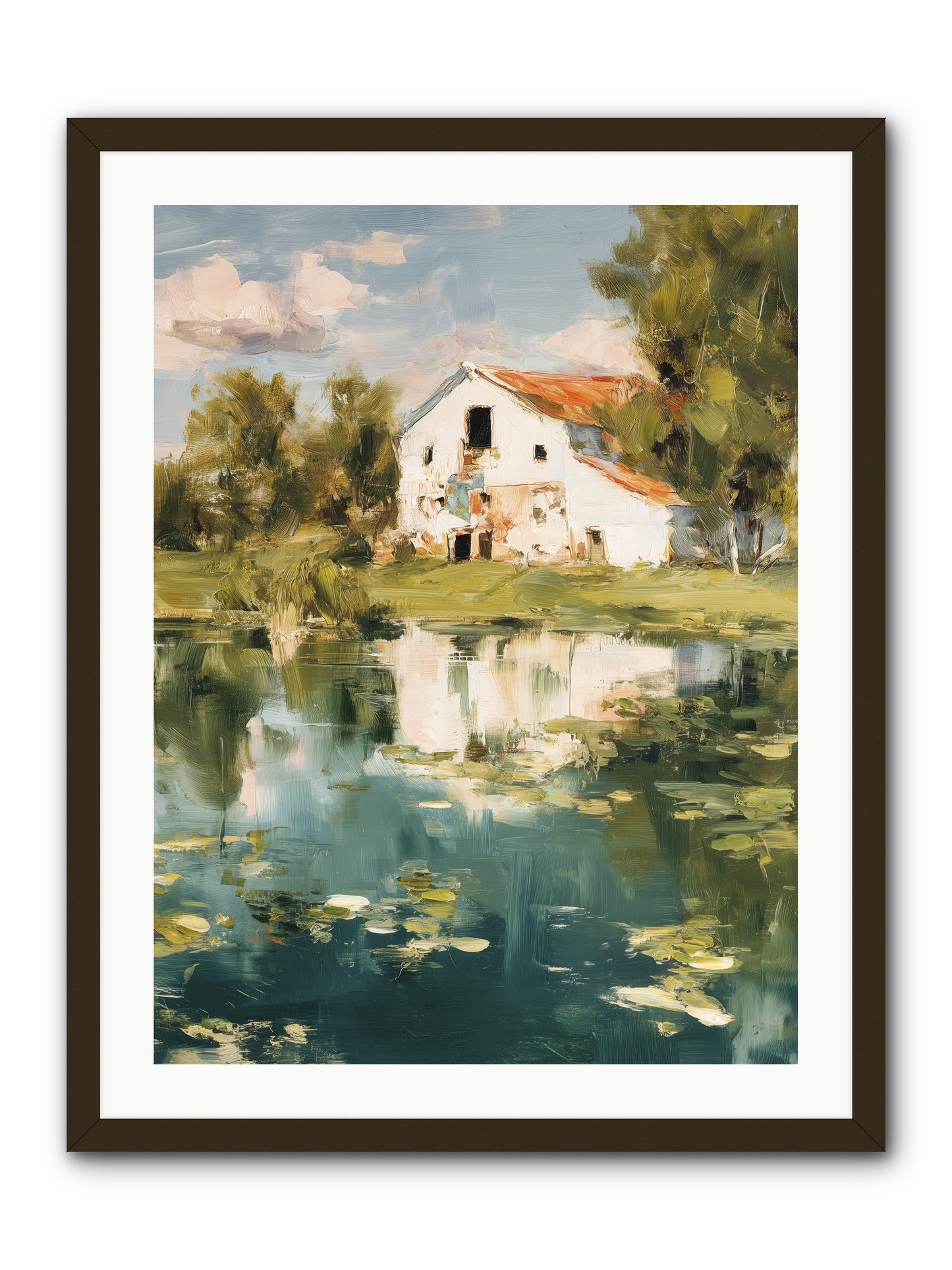 Lake's Portrait  -- Framed Print - Black 24x32