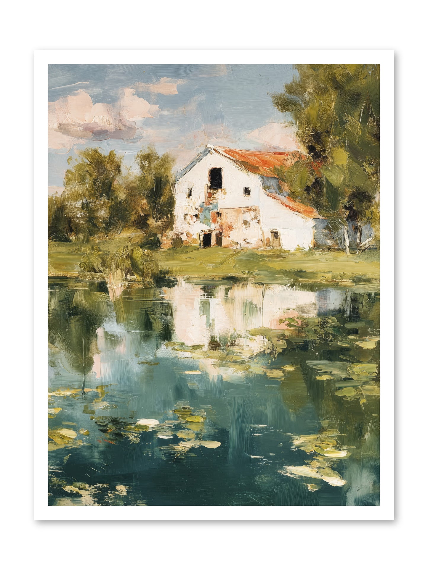 Lake's Portrait  -- Loose Canvas Print 24x32