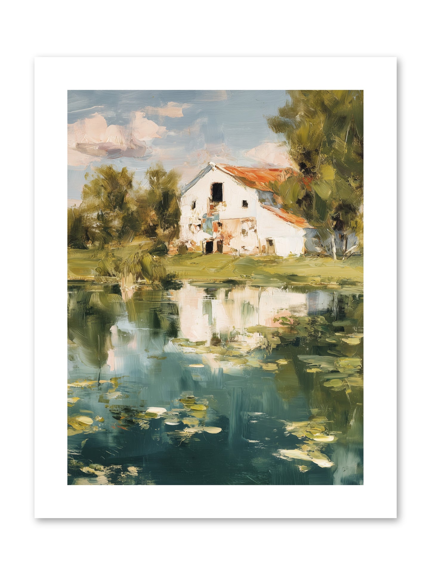 Lake's Portrait  -- Paper Print 9x12