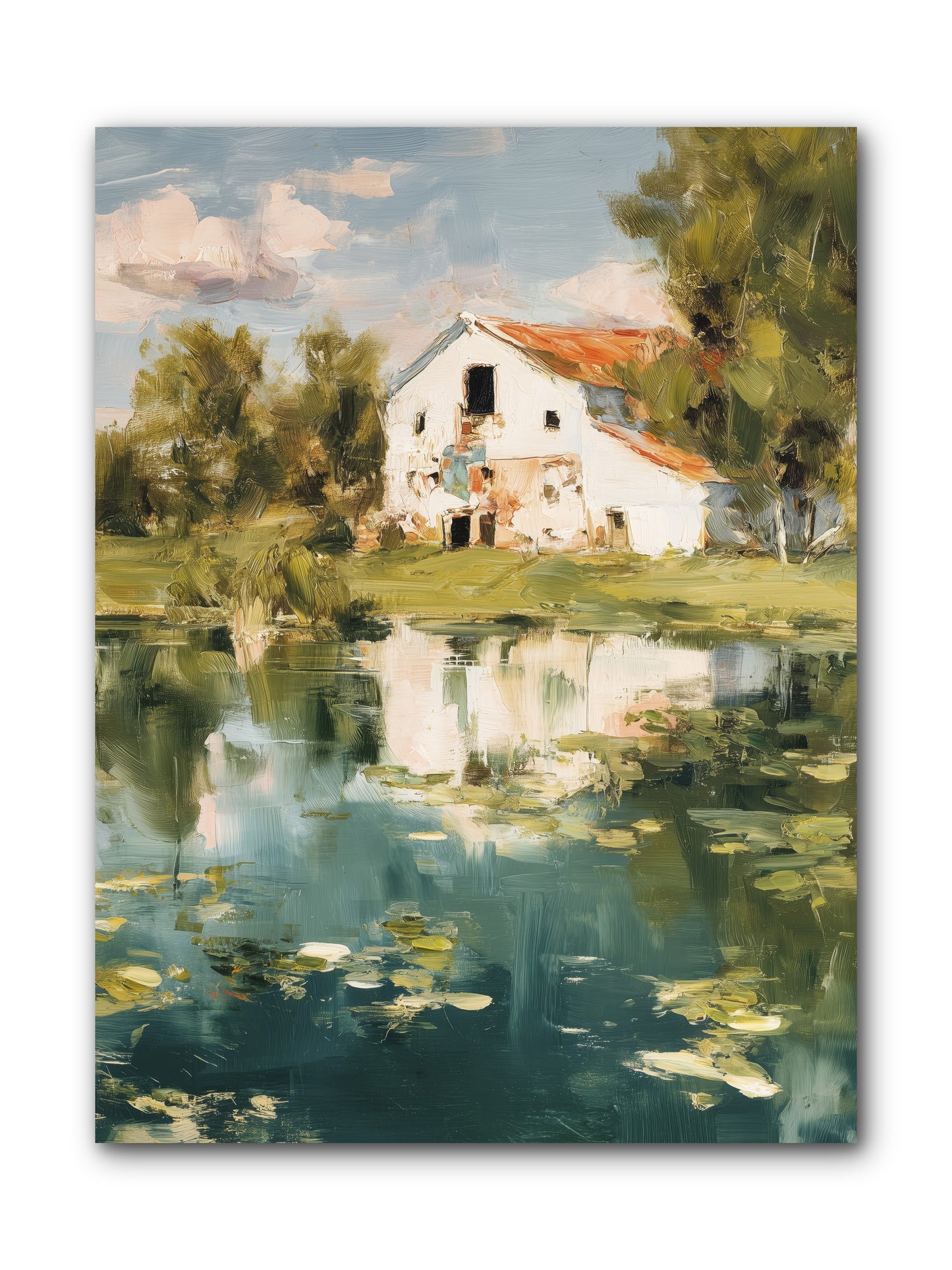 Lake's Portrait  -- Wrapped Canvas 9x12