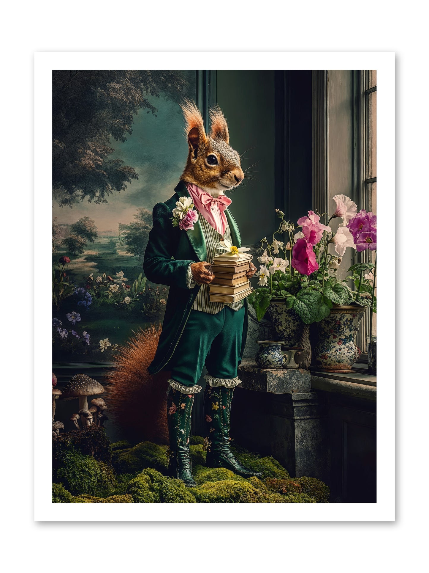 Land's Sweet Secrets No.1 Rez -- Paper Print 18x24