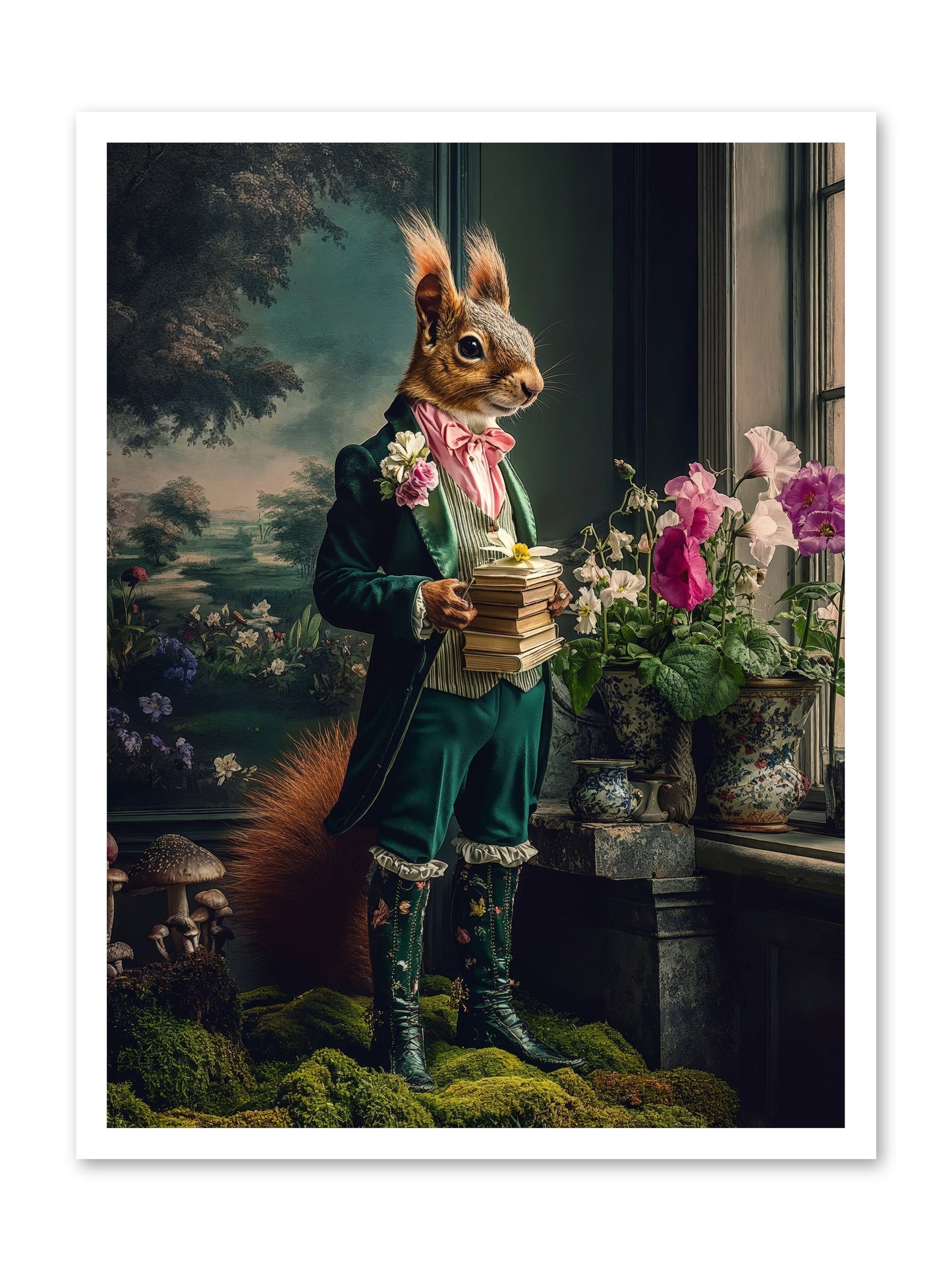 Land's Sweet Secrets No.1 Rez -- Loose Canvas Print 24x32