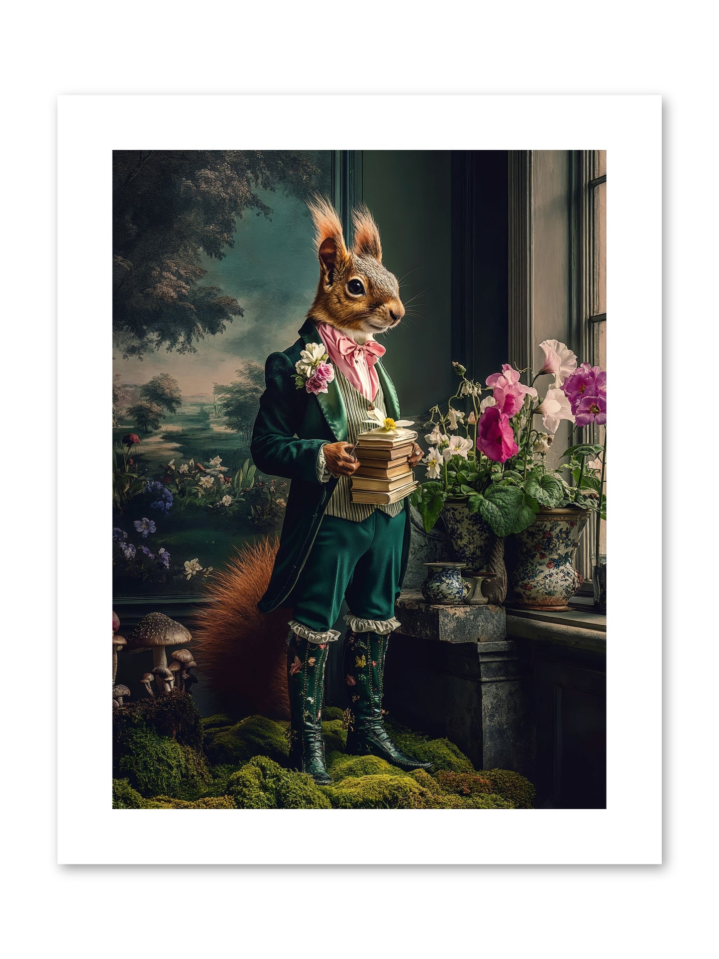 Land's Sweet Secrets No.1 Rez -- Loose Canvas Print 9x12