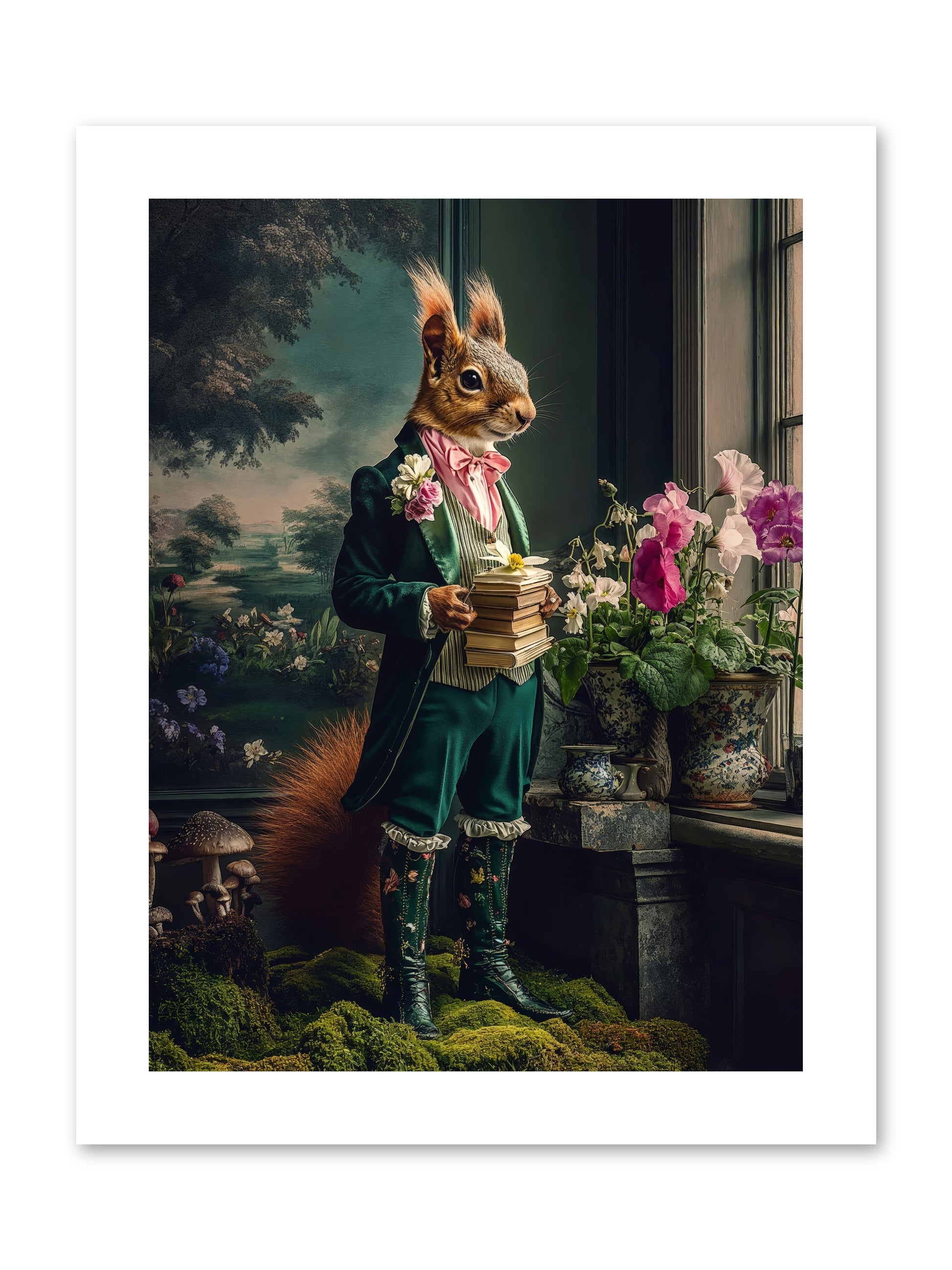 Land's Sweet Secrets No.1 Rez -- Paper Print 9x12