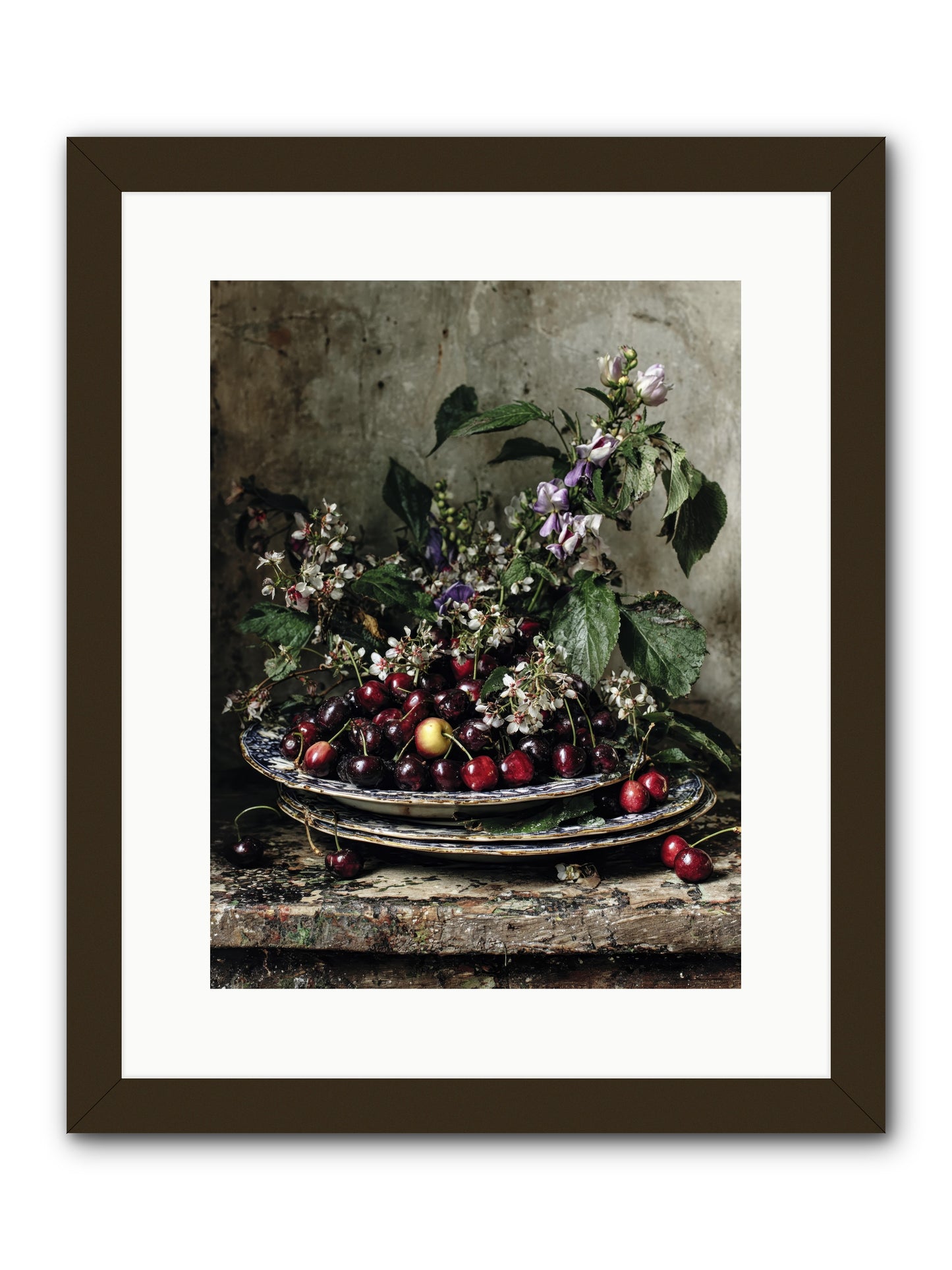 Language Of Color -- Framed Print - Black 12x16