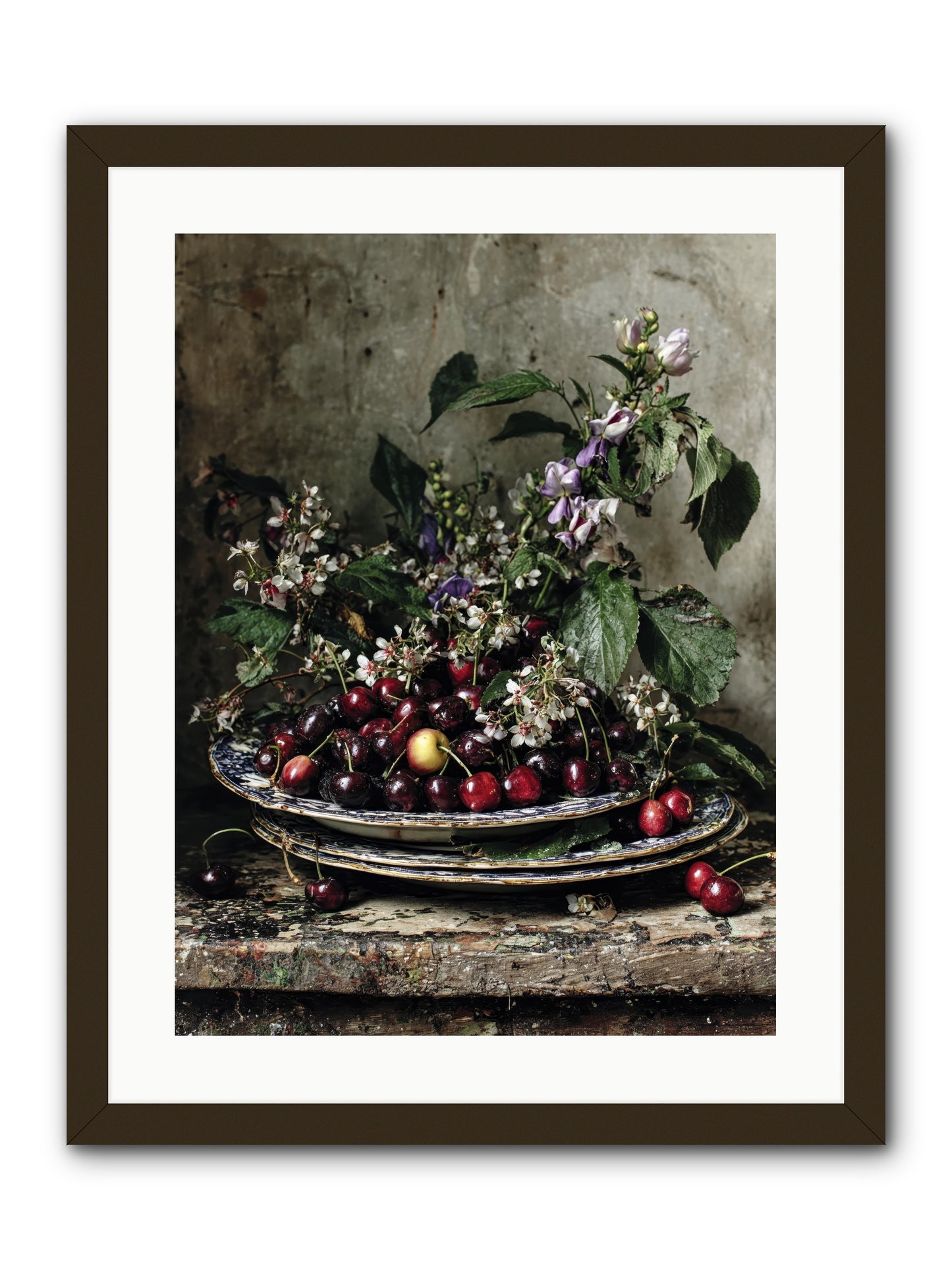 Language Of Color -- Framed Print - Black 18x24