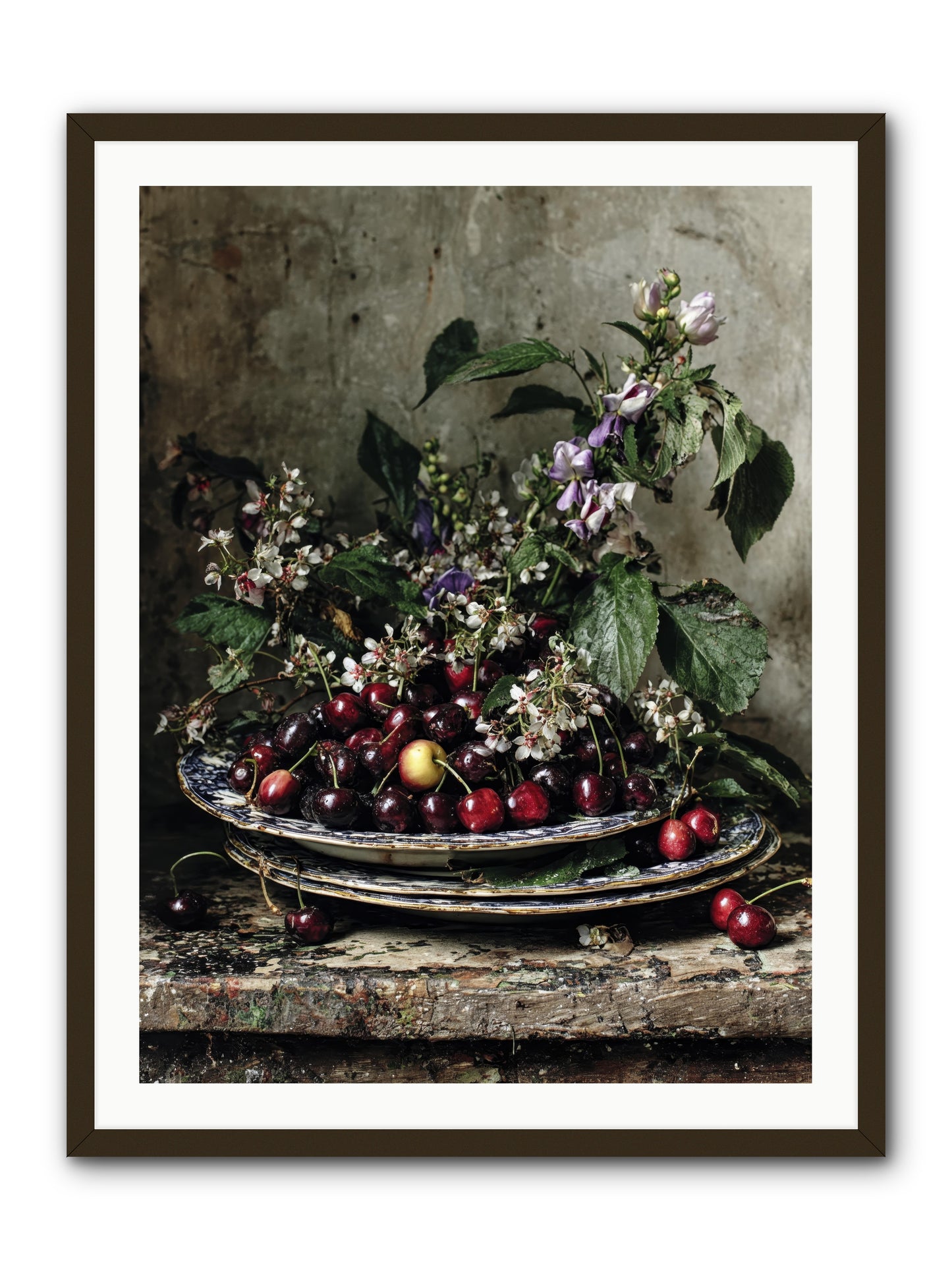 Language Of Color -- Framed Print - Black 30x40