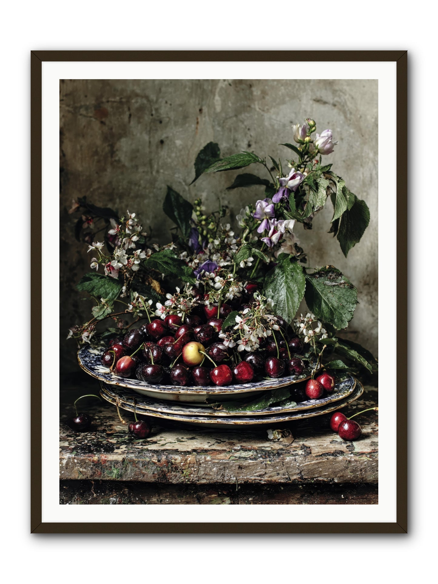 Language Of Color -- Framed Print - Black 36x48