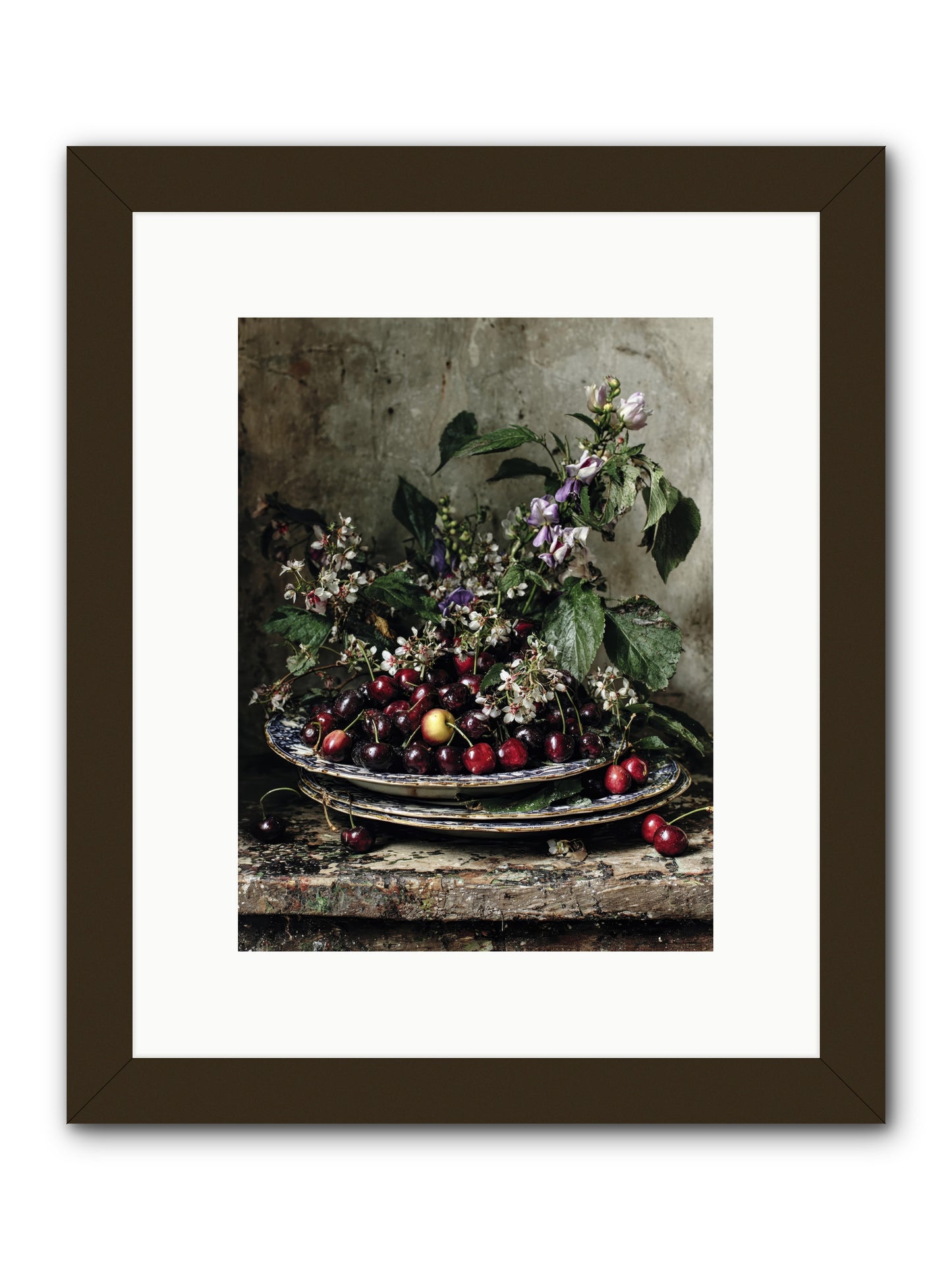 Language Of Color -- Framed Print - Black 9x12