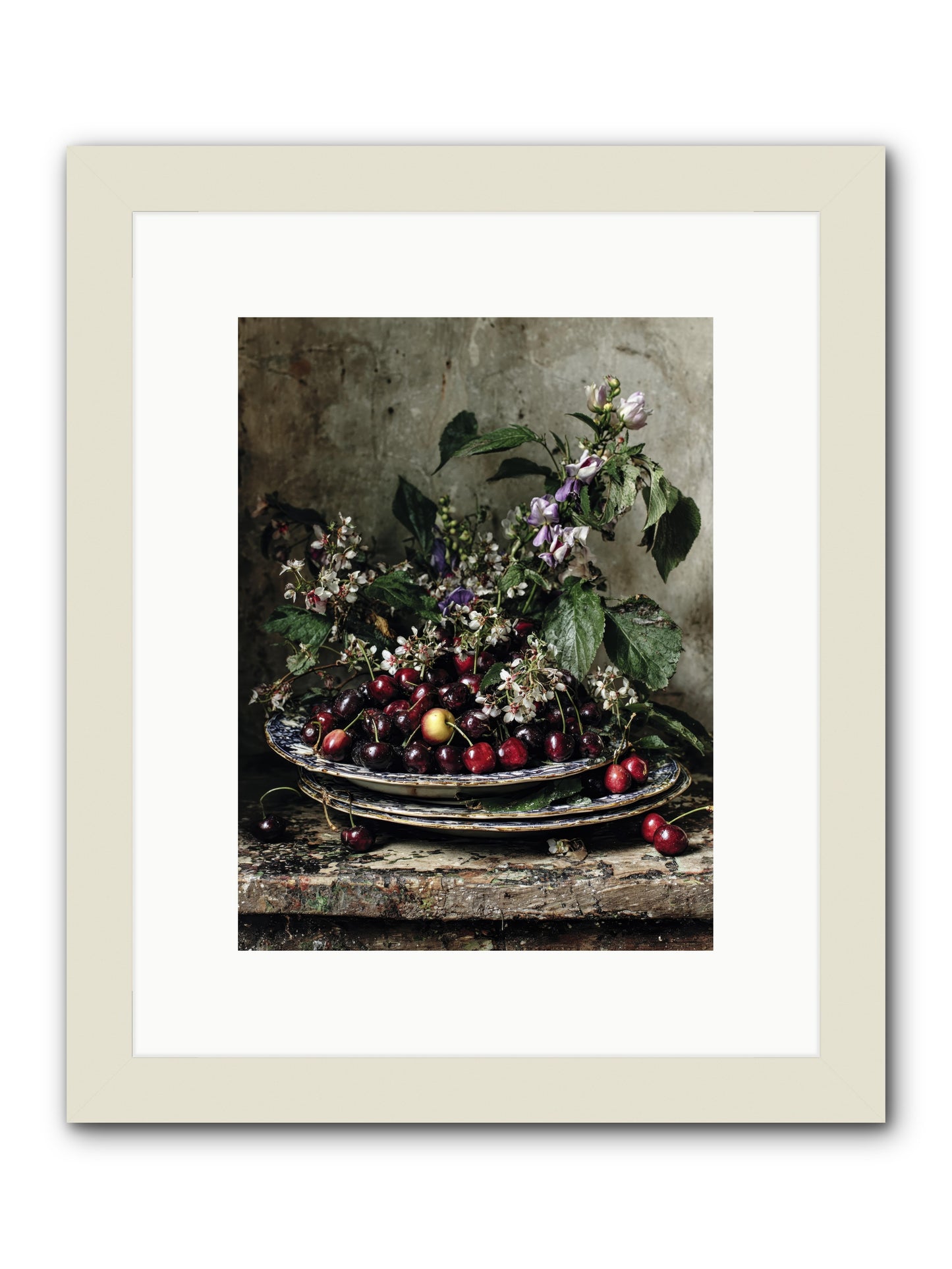Language Of Color -- Framed Print - White 9x12