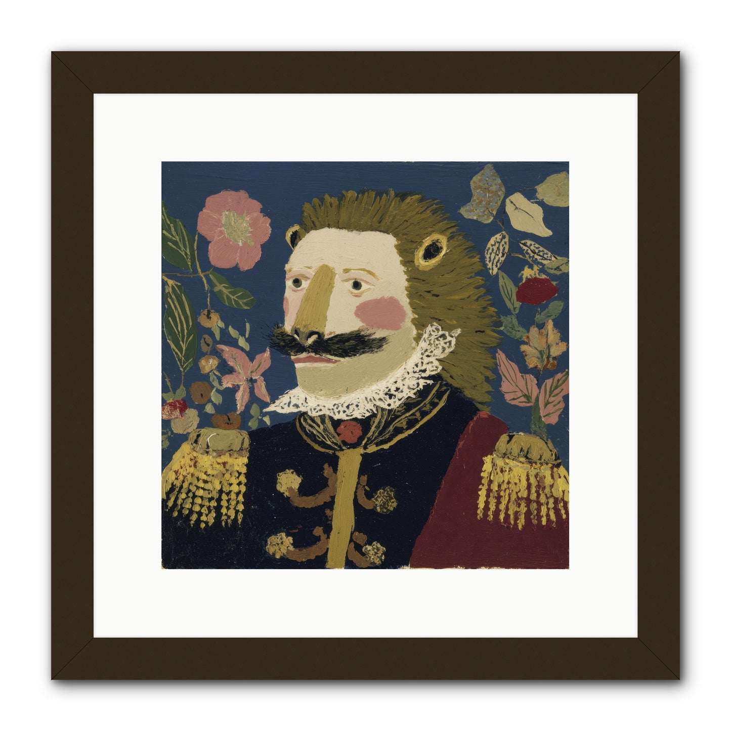 Language of Flowers -- Framed Print - Black 12x12
