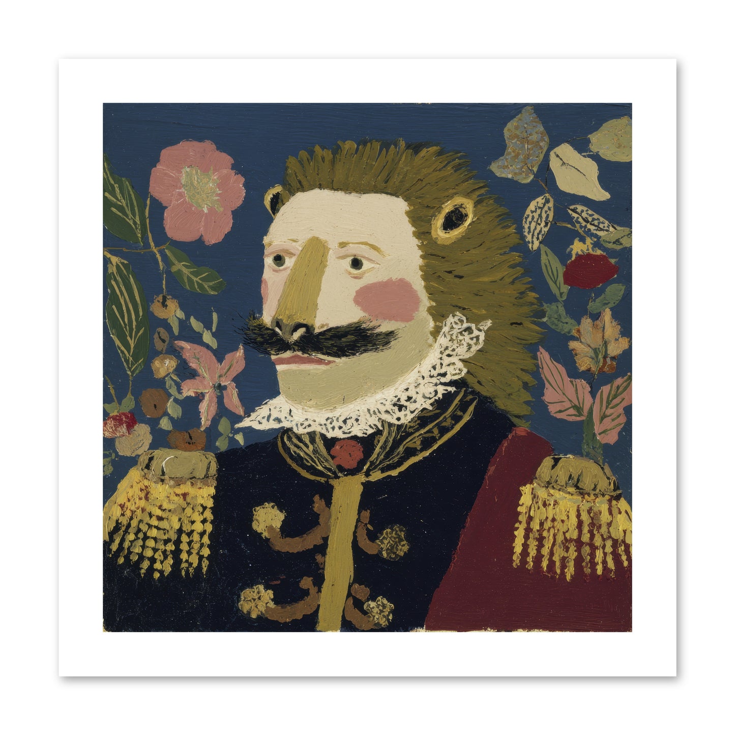 Language of Flowers -- Loose Canvas Print 12x12