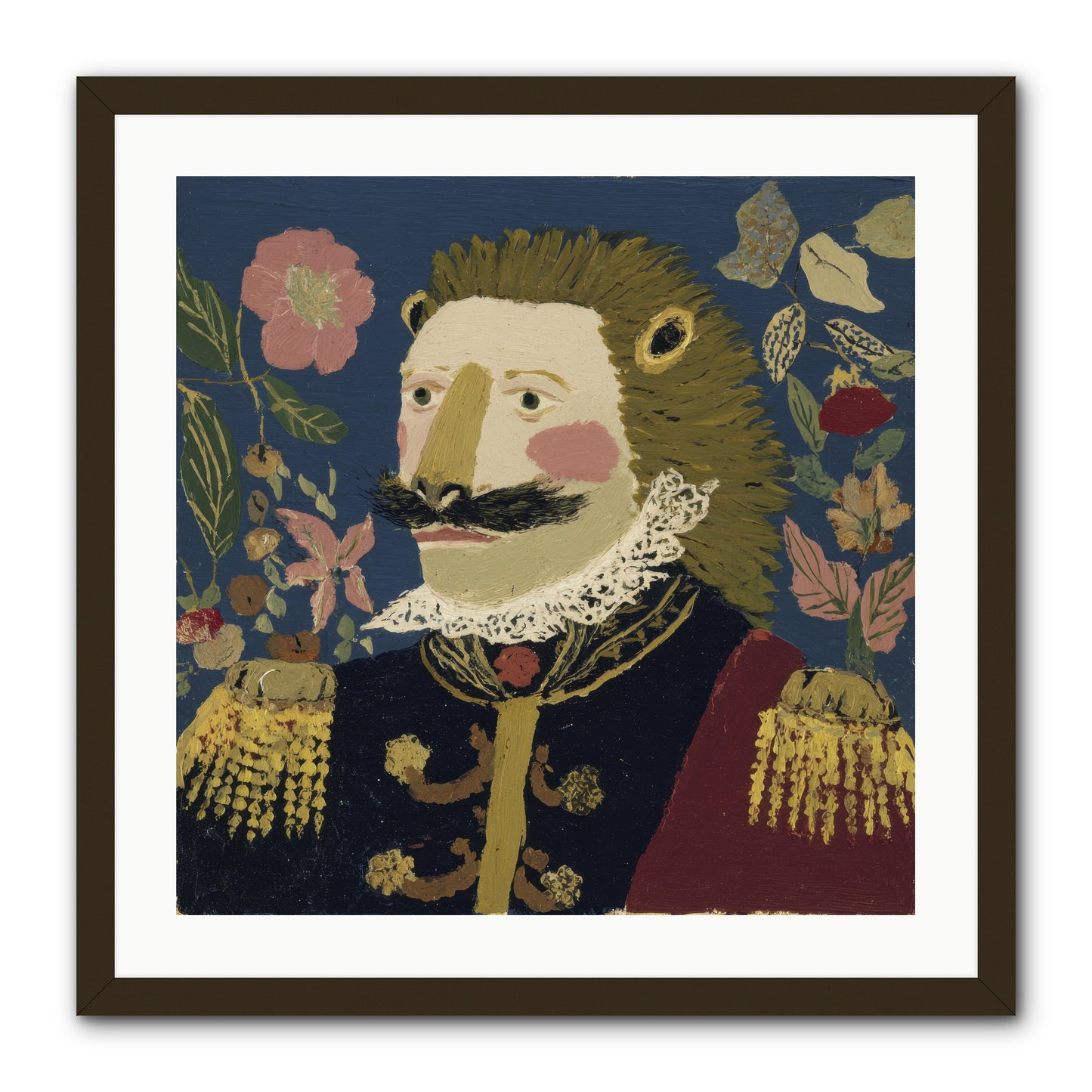 Language of Flowers -- Framed Print - Black 24x24