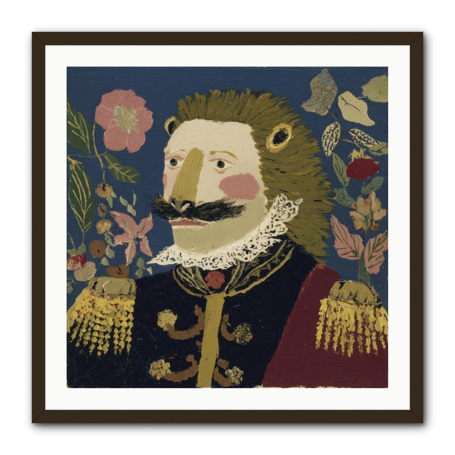 Language of Flowers -- Framed Print - Black 30x30