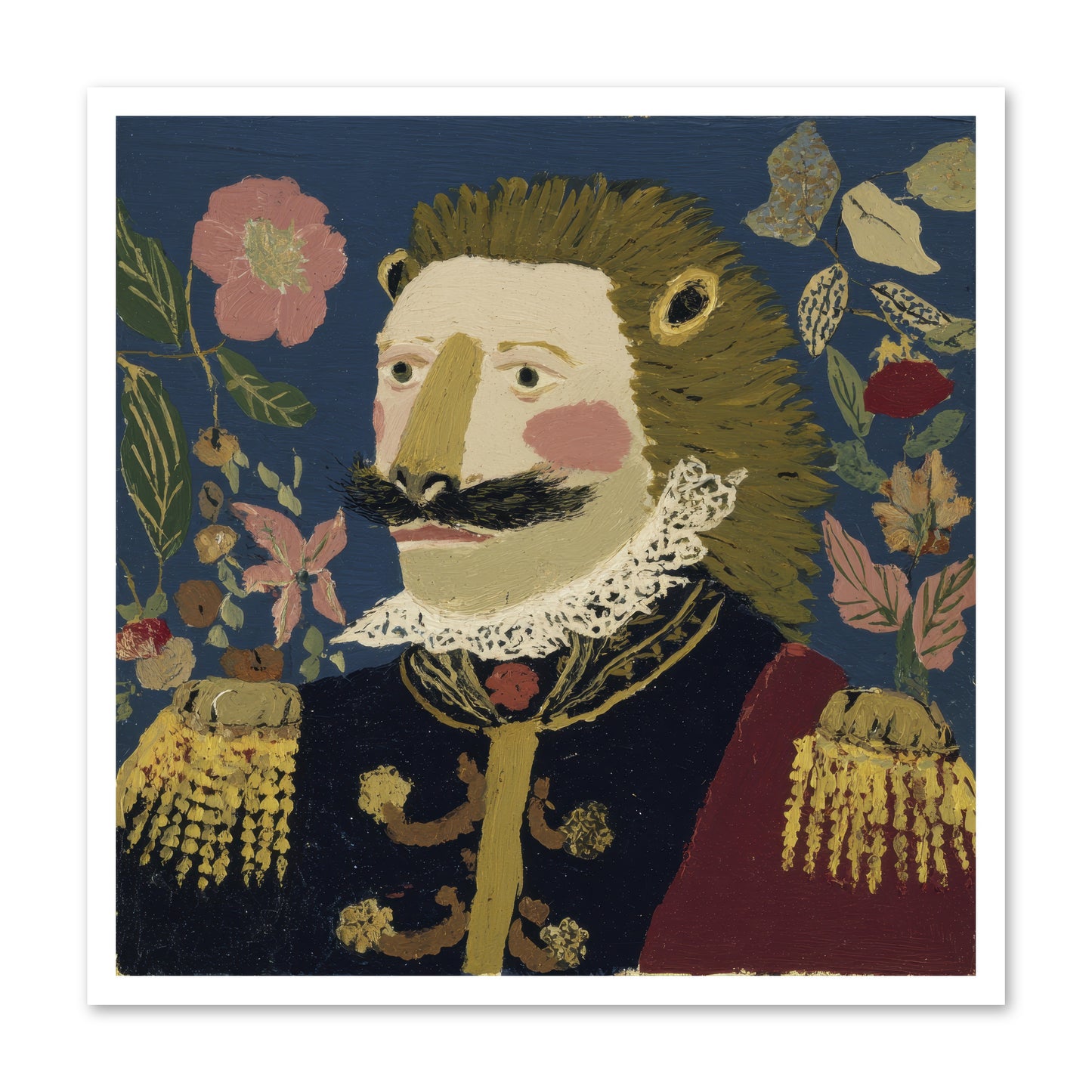 Language of Flowers -- Paper Print 30x30