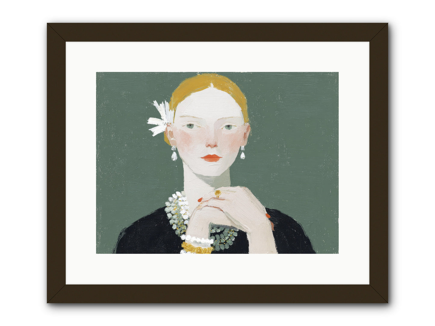 Language of Light -- Framed Print - Black 16x12