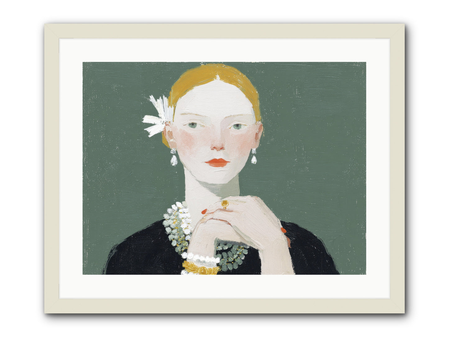 Language of Light -- Framed Print - White 24x18