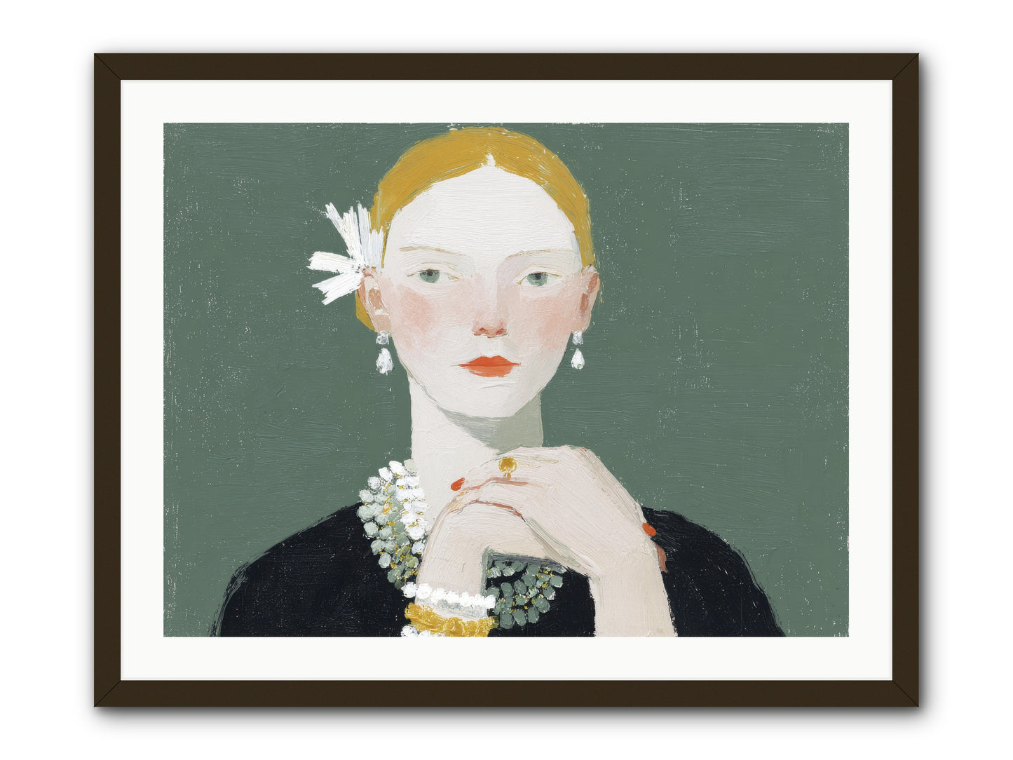 Language of Light -- Framed Print - Black 32x24