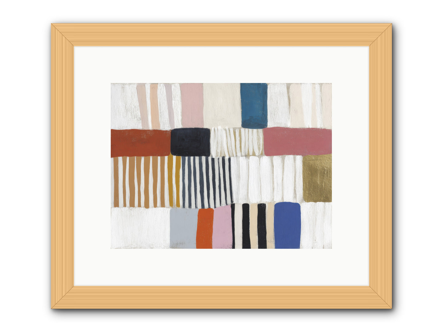 Lantern Swell -- Framed Print - Natural 12x9