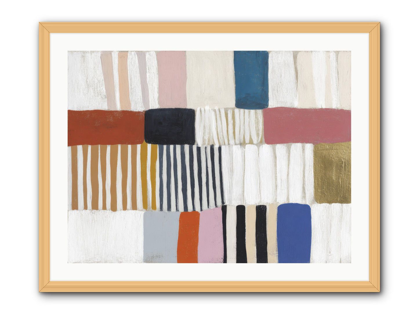 Lantern Swell -- Framed Print - Natural 32x24