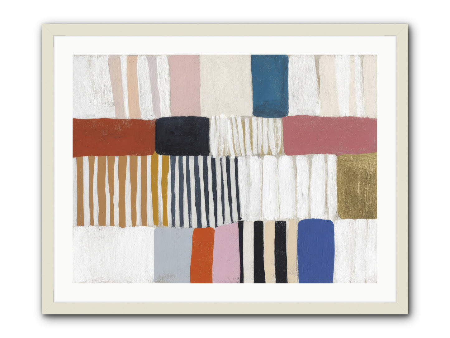 Lantern Swell -- Framed Print - White 32x24