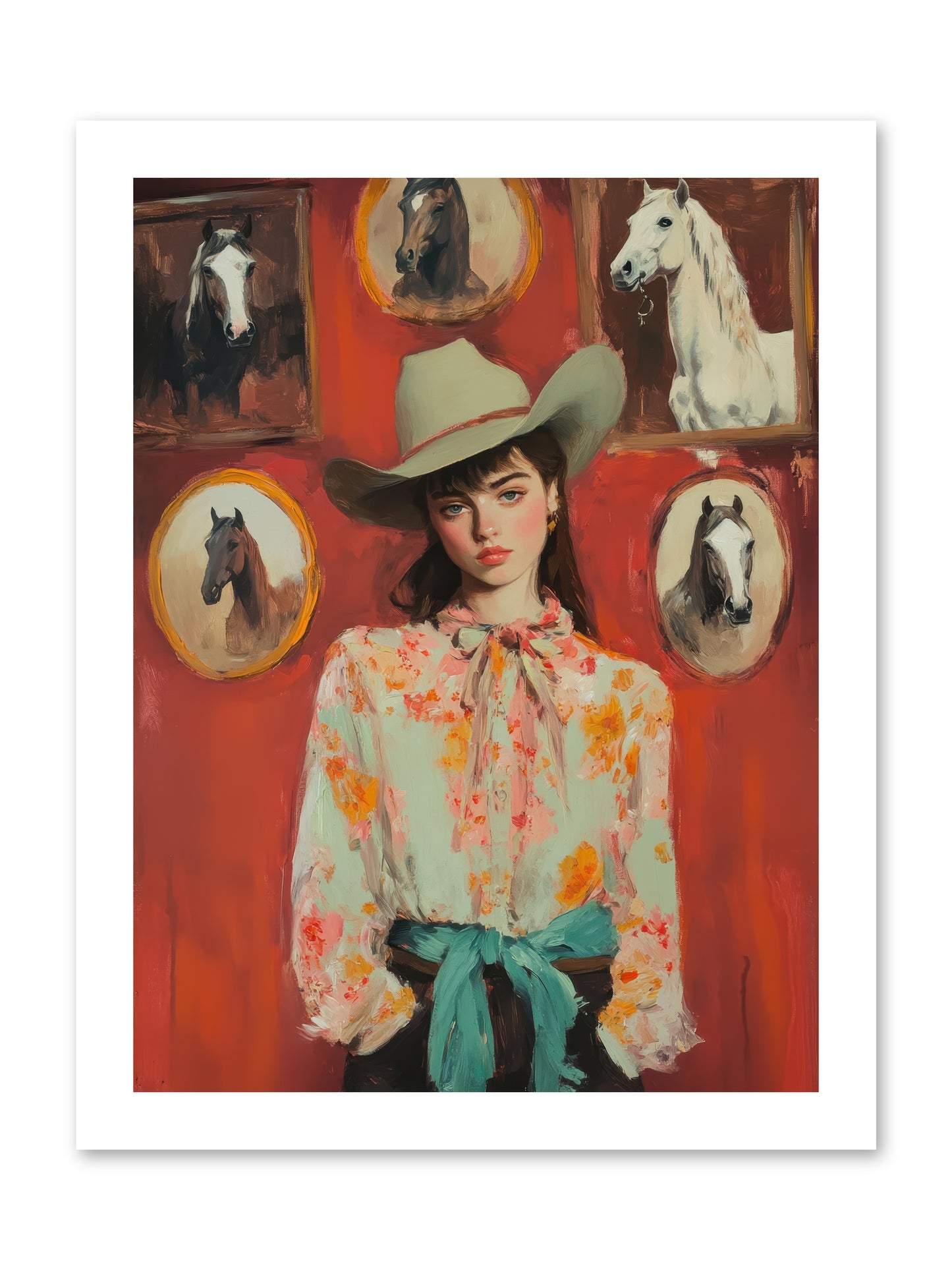 Lariat Legend -- Paper Print 12x16