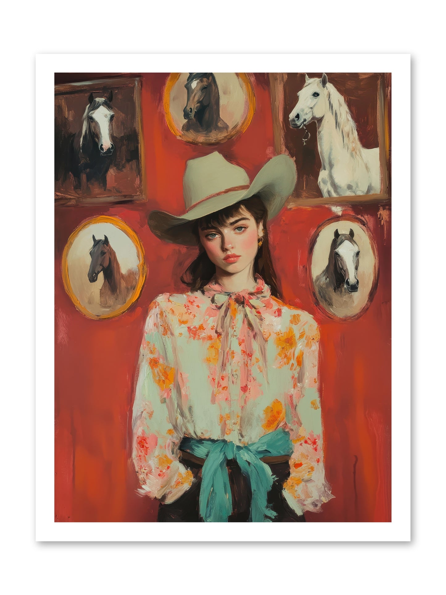 Lariat Legend -- Paper Print 18x24