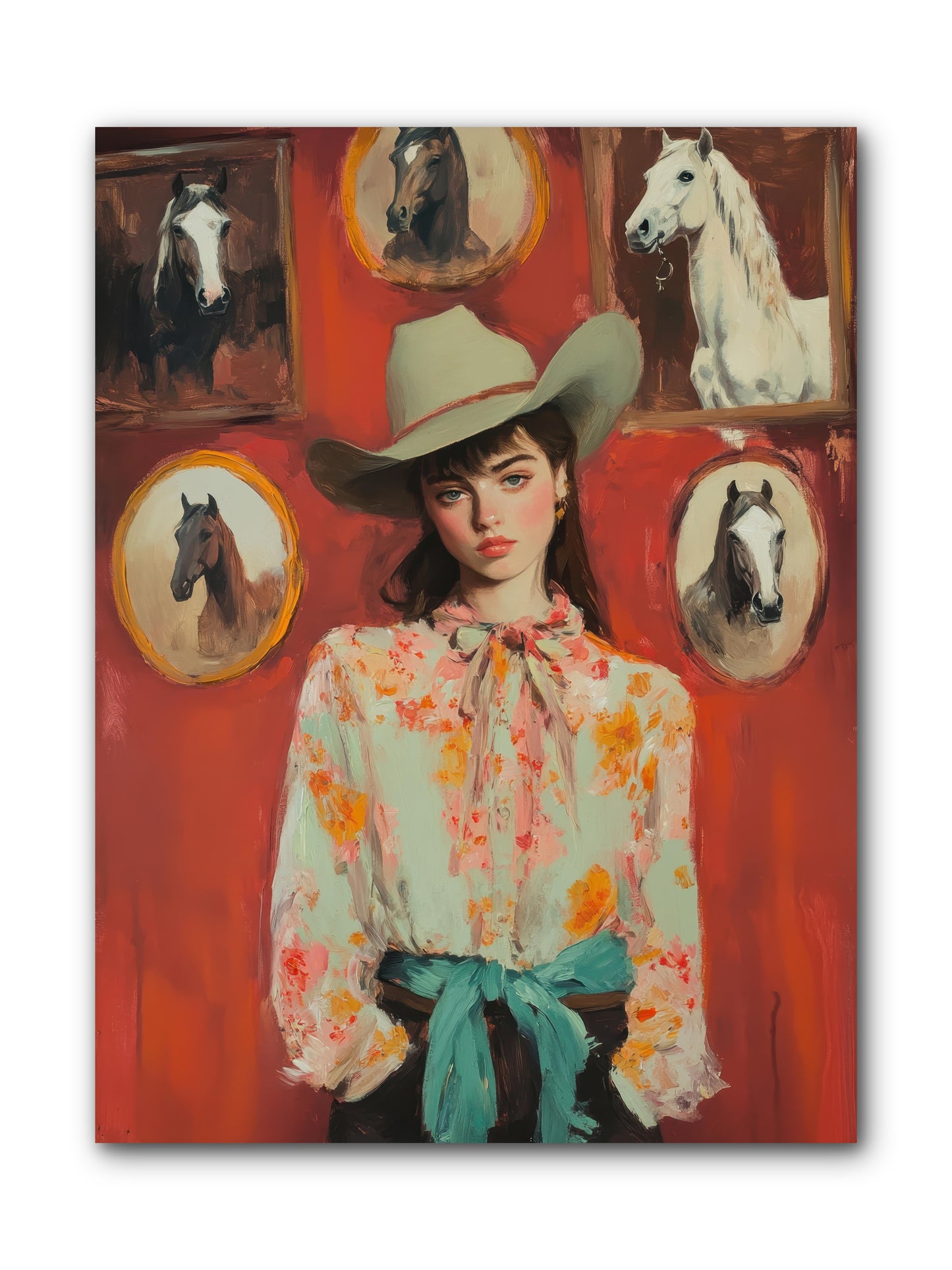 Lariat Legend -- Wrapped Canvas 9x12