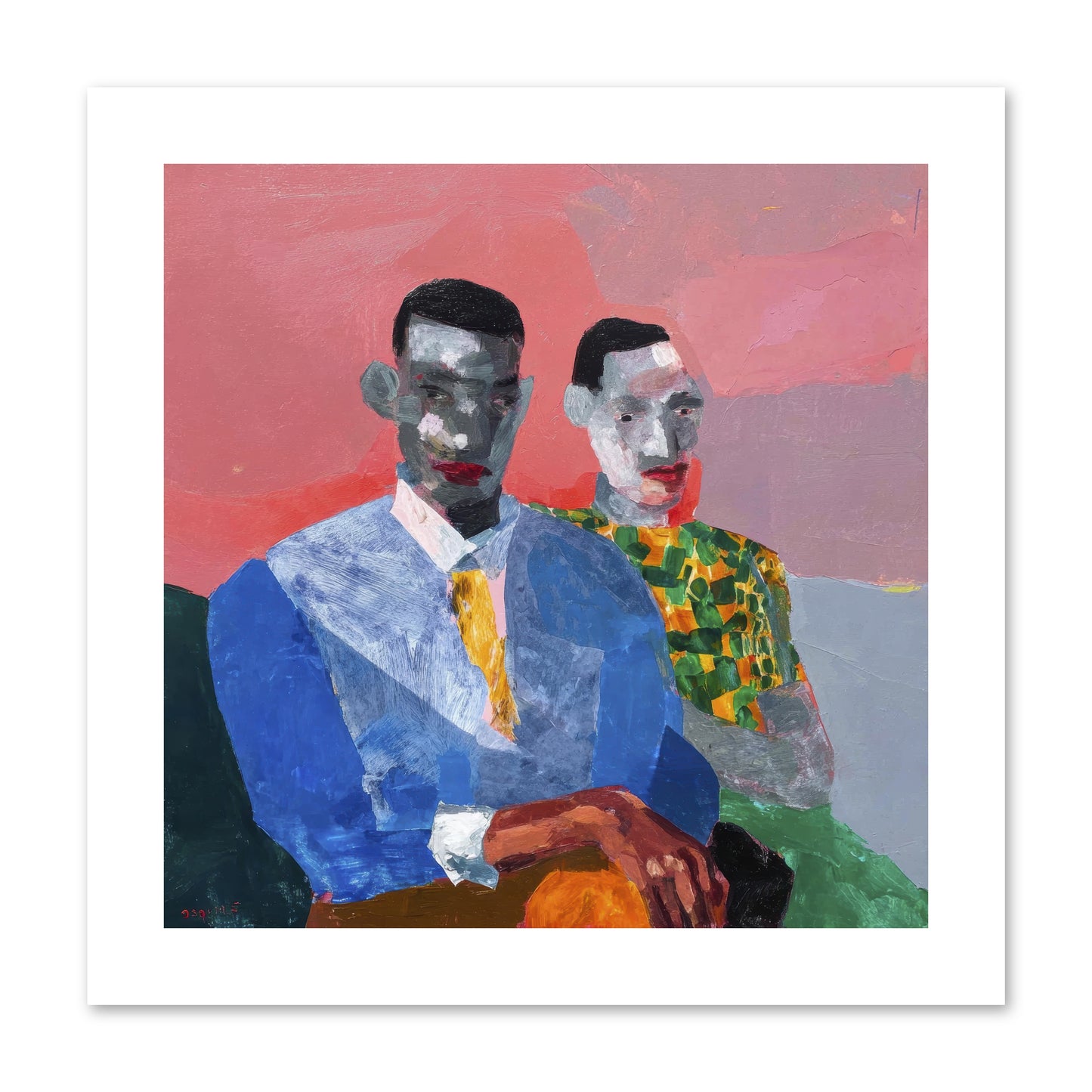 Last Honest Companion -- Loose Canvas Print 10x10