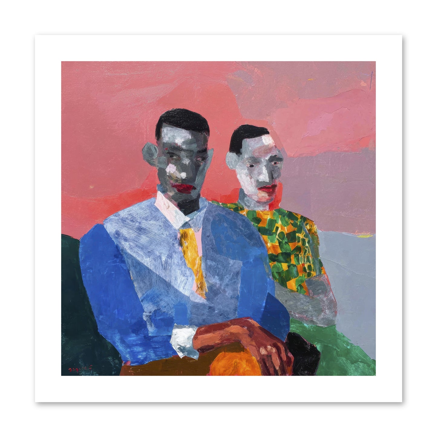 Last Honest Companion -- Loose Canvas Print 12x12