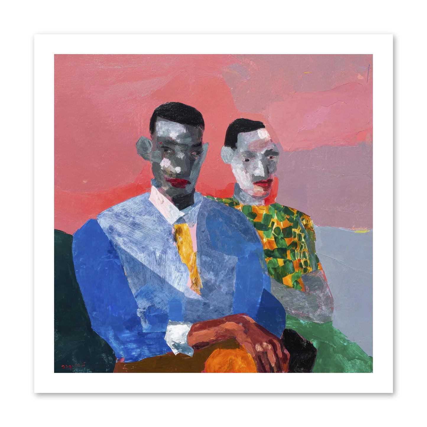 Last Honest Companion -- Loose Canvas Print 16x16