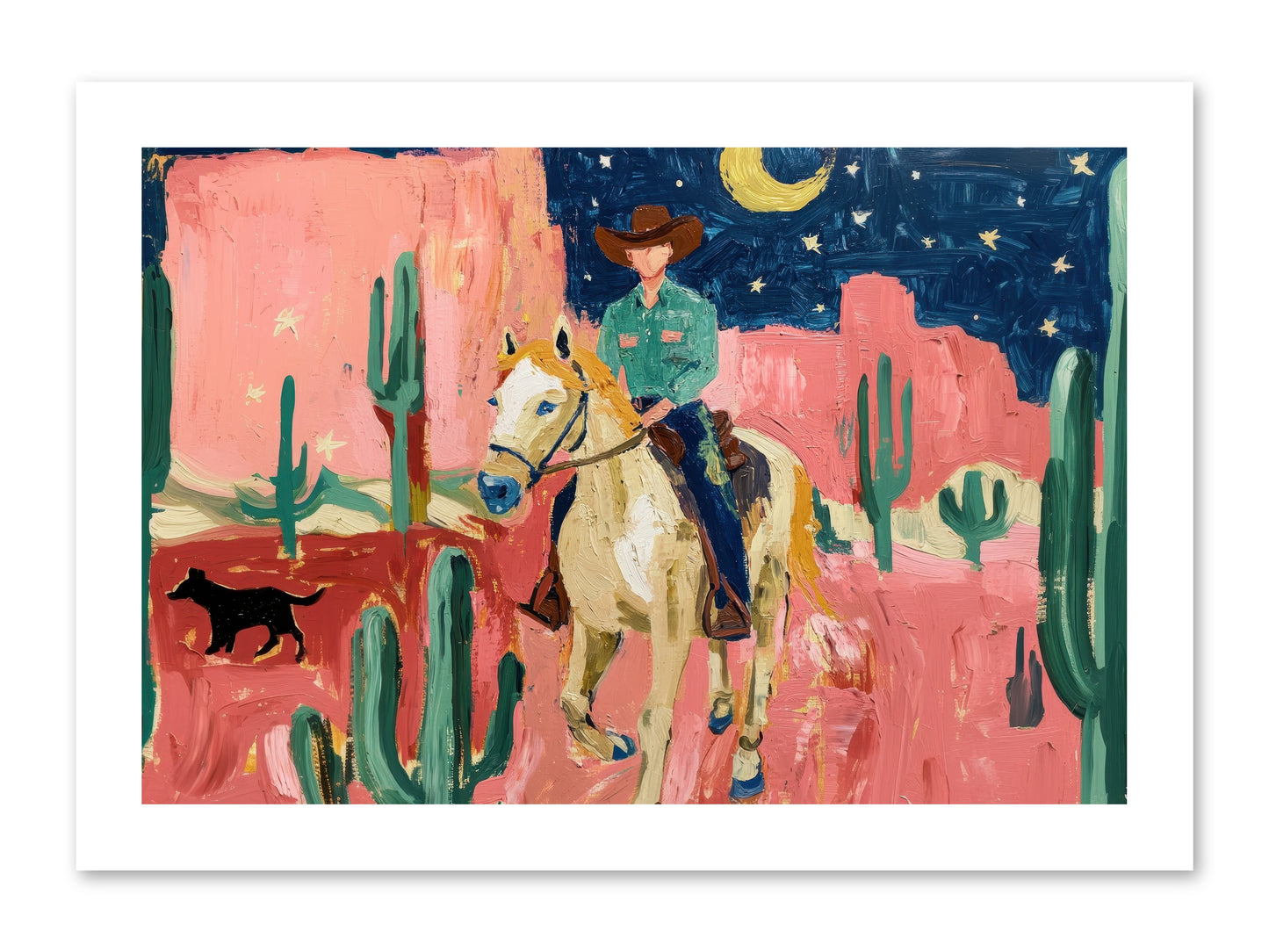 Last Roundup -- Paper Print 15x10