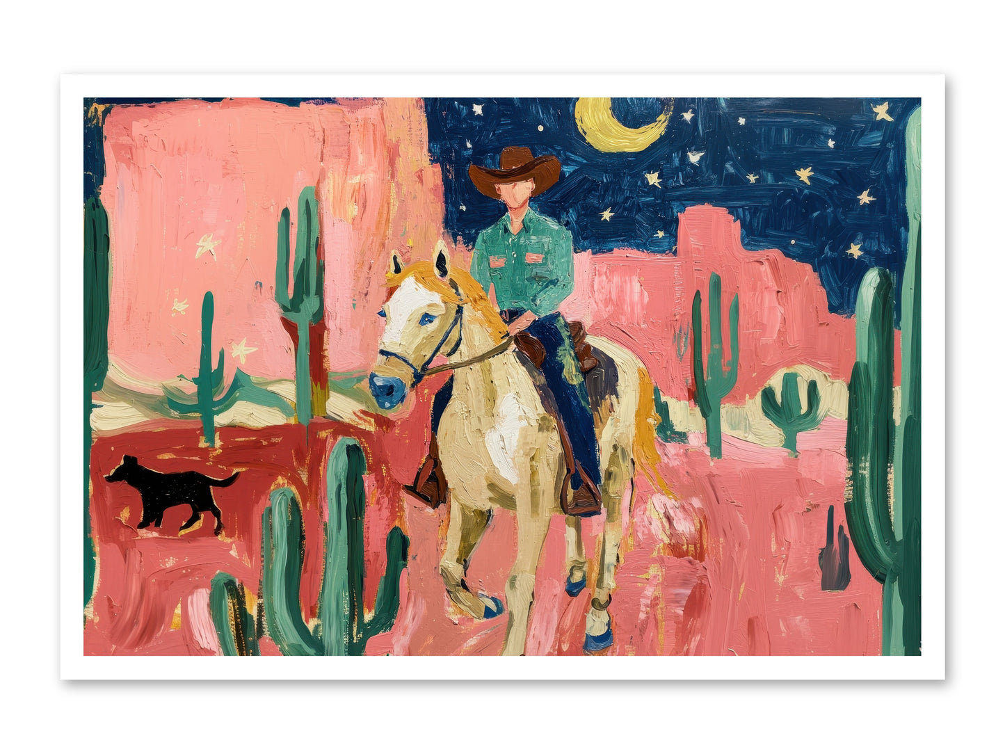 Last Roundup -- Paper Print 36x24