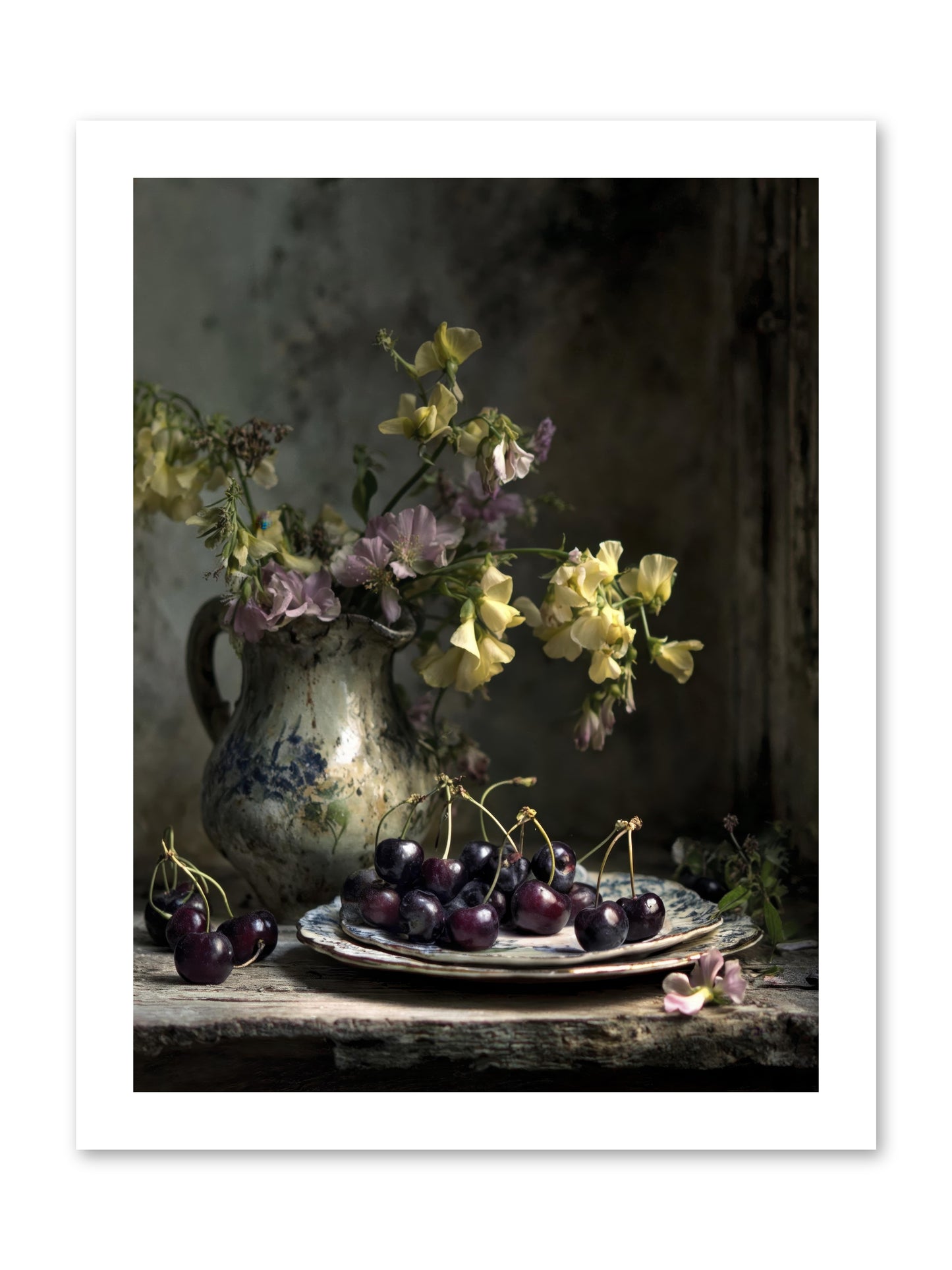 Lately -- Loose Canvas Print 12x16