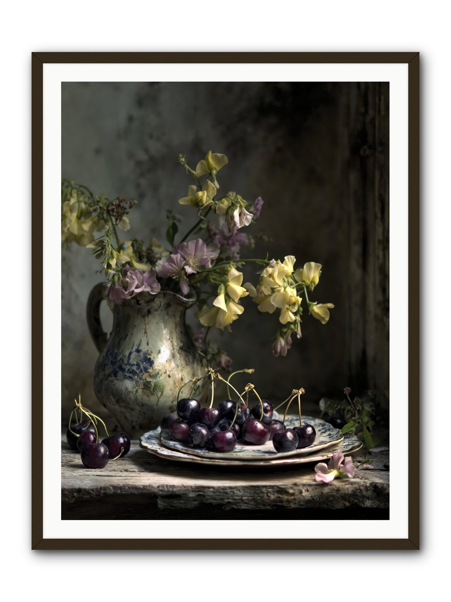 Lately -- Framed Print - Black 36x48