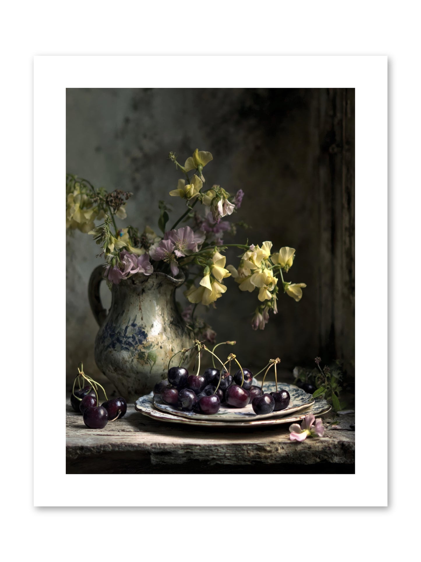 Lately -- Loose Canvas Print 9x12