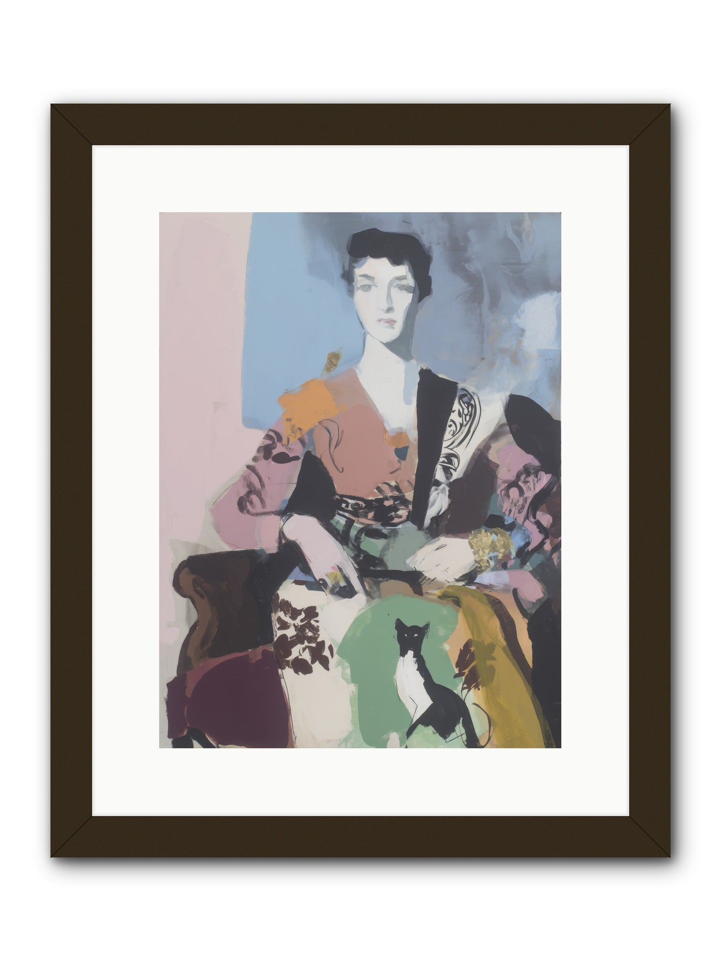 Laurel’s Whisper -- Framed Print - Black 12x16