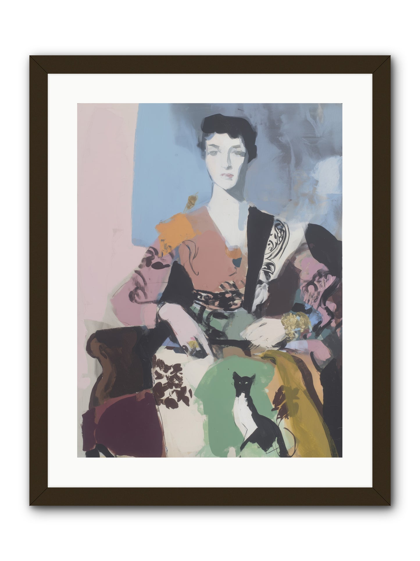 Laurel’s Whisper -- Framed Print - Black 18x24
