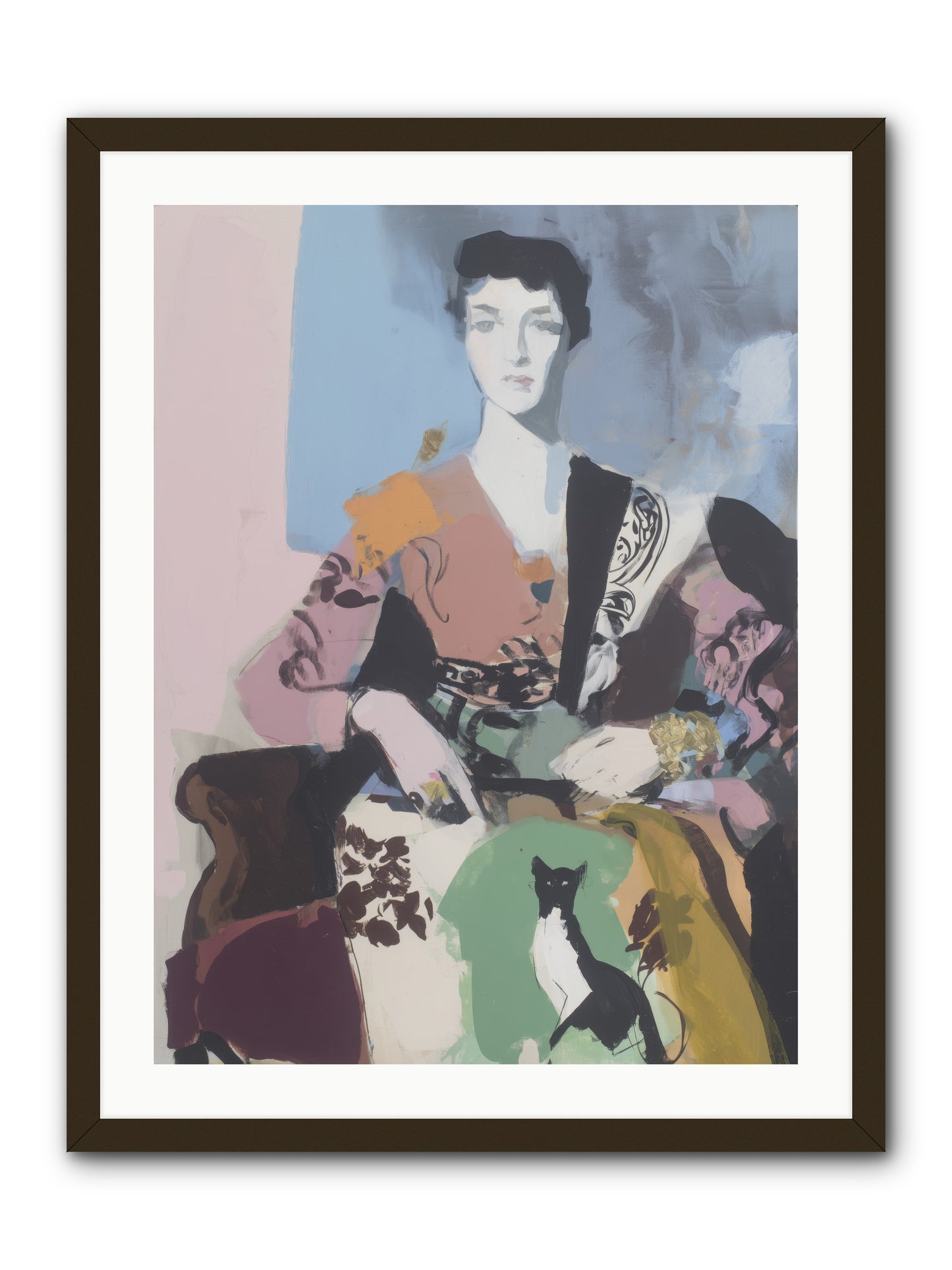 Laurel’s Whisper -- Framed Print - Black 24x32
