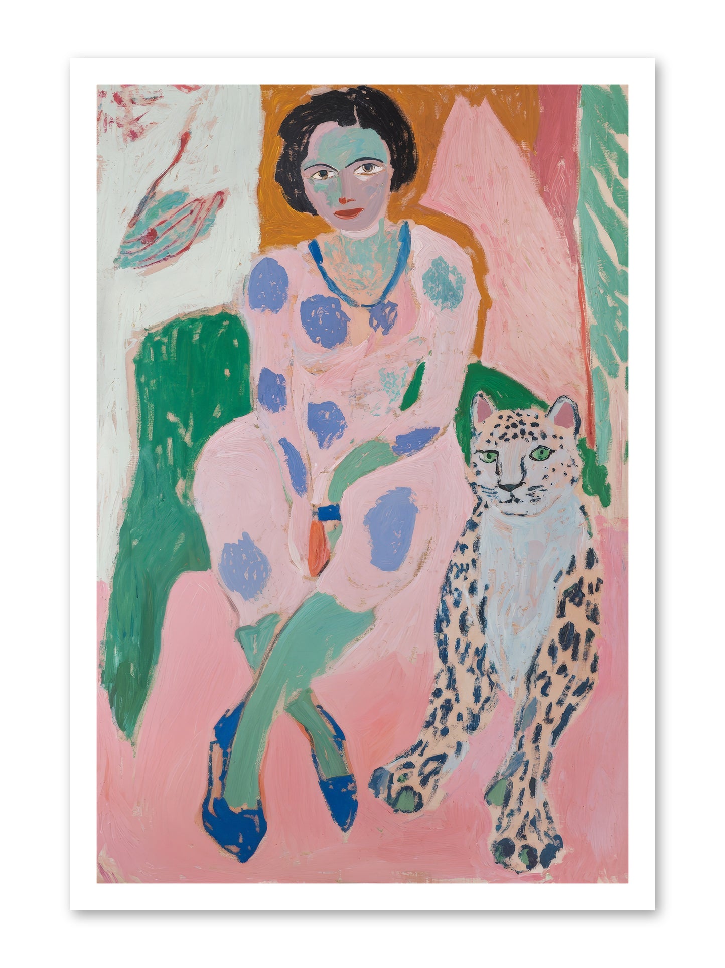 Laurent's Wild Court -- Loose Canvas Print 20x30