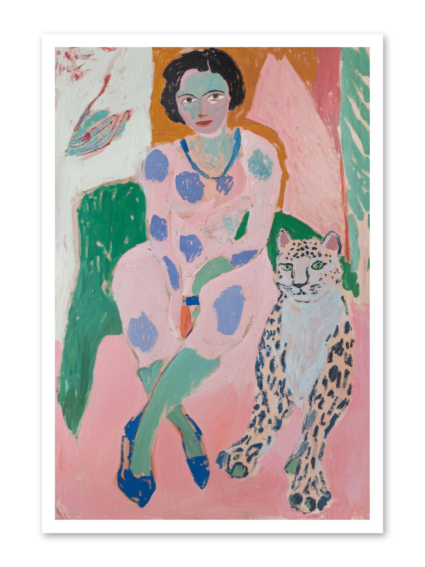 Laurent's Wild Court -- Paper Print 24x36
