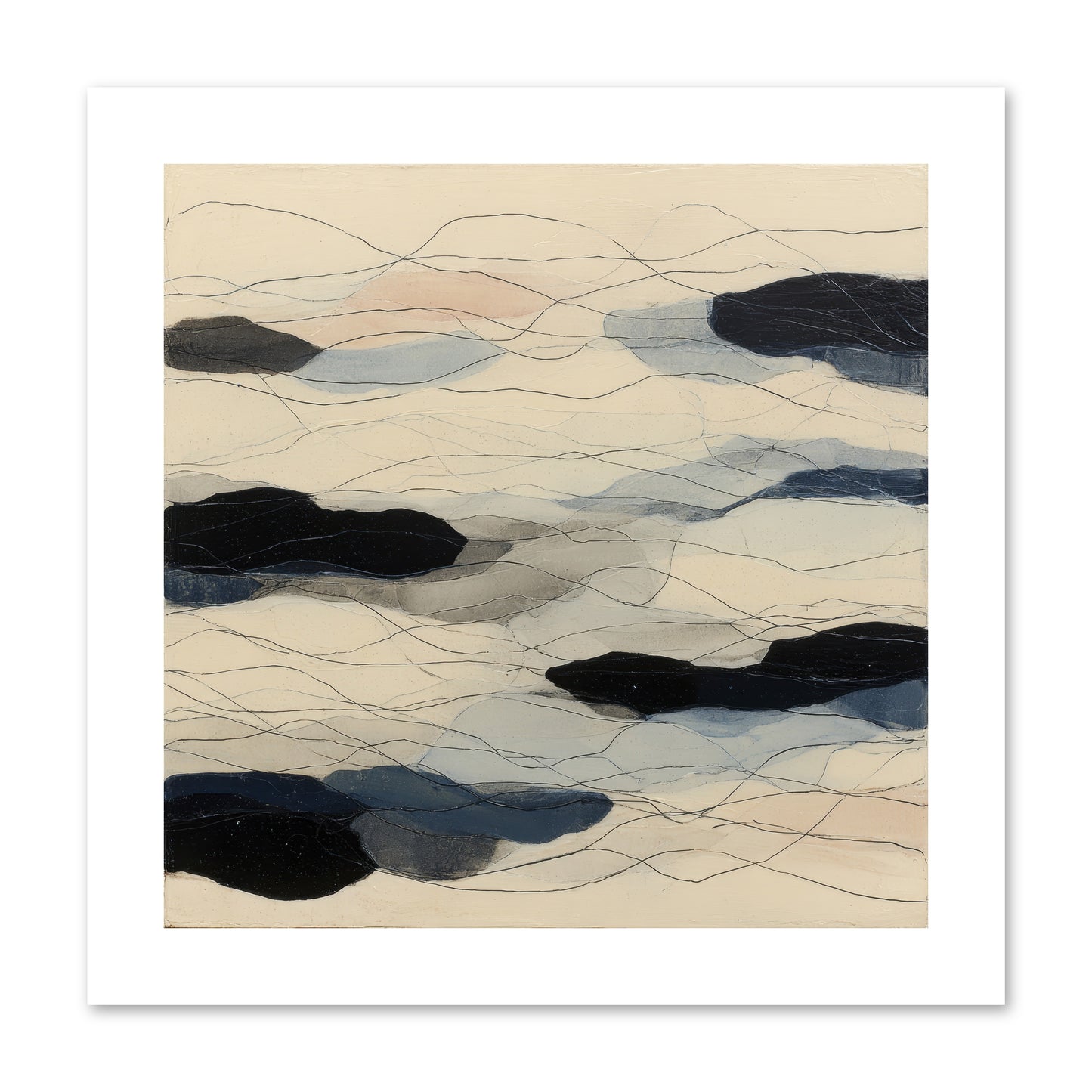 Lava -- Loose Canvas Print 10x10