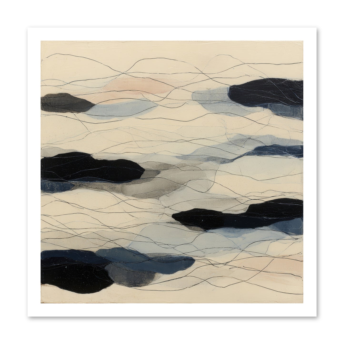 Lava -- Loose Canvas Print 20x20