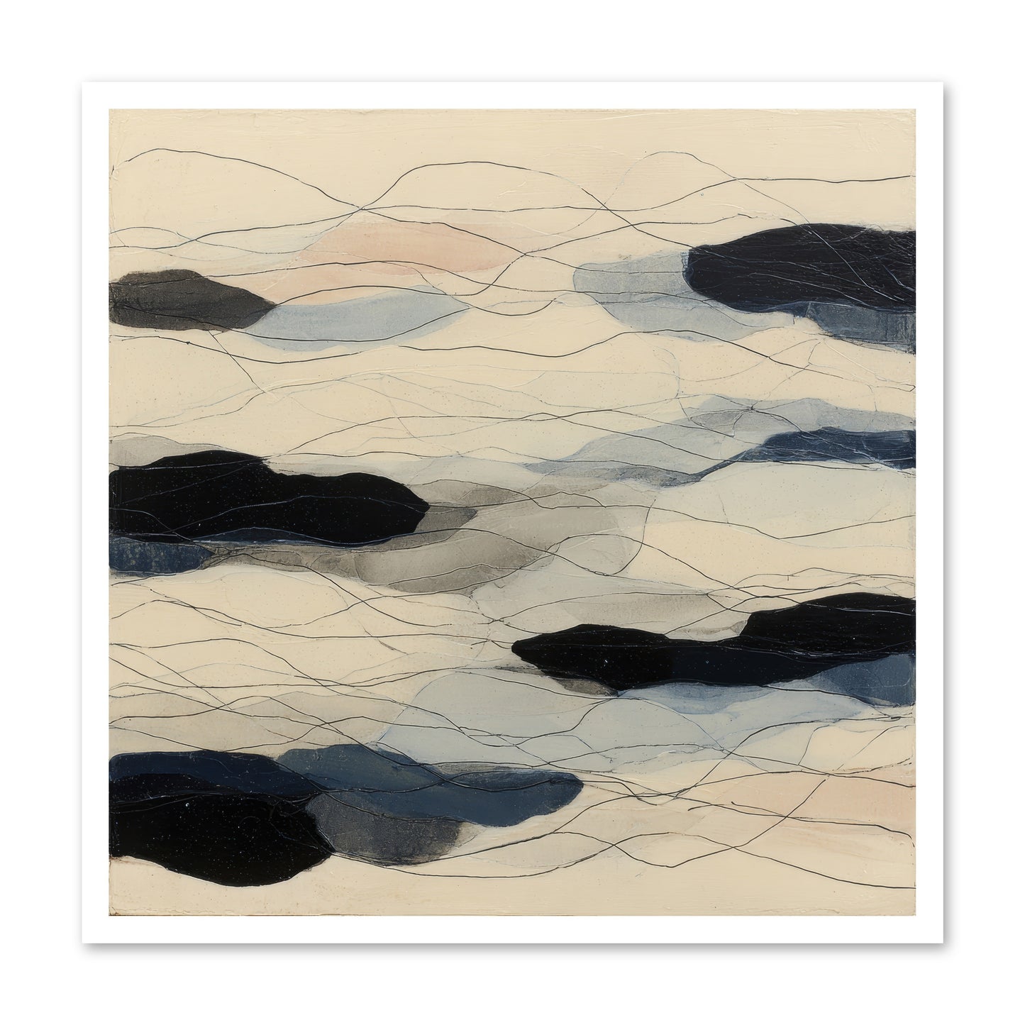 Lava -- Paper Print 30x30
