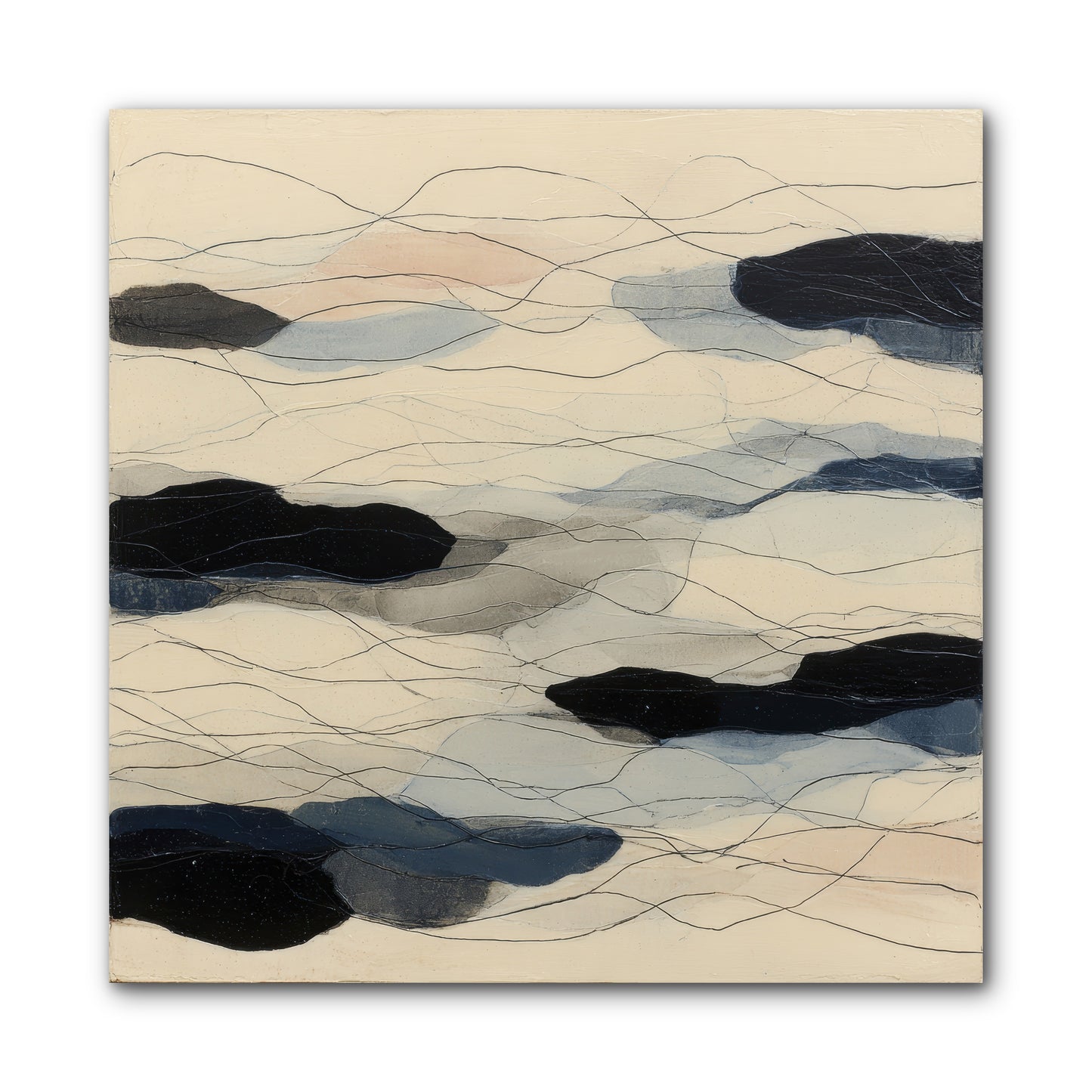 Lava -- Wrapped Canvas 10x10