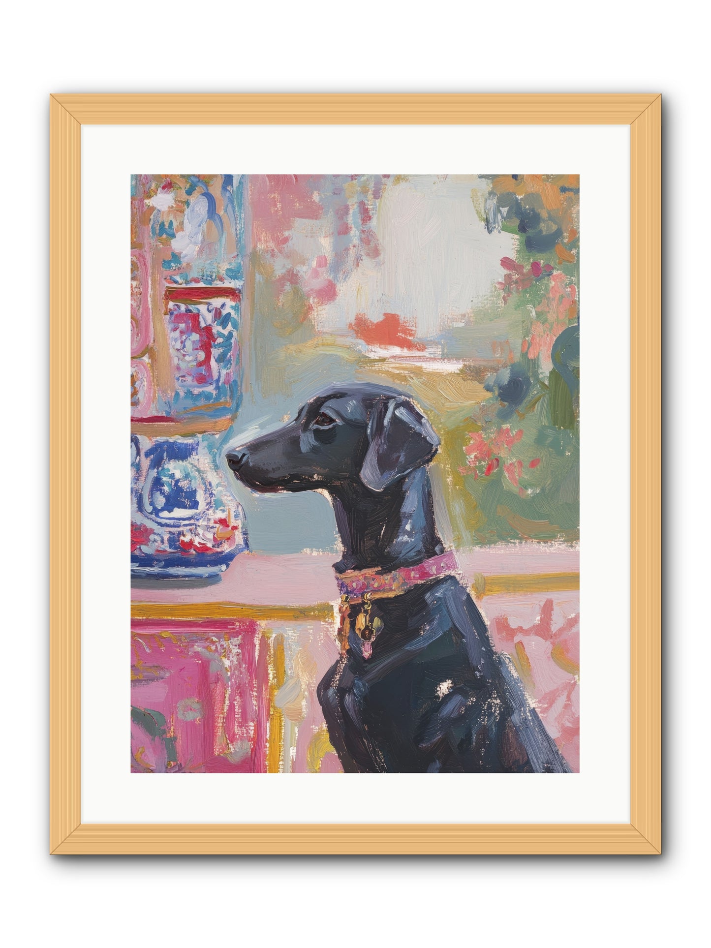 Lavender Bay -- Framed Print - Natural 18x24