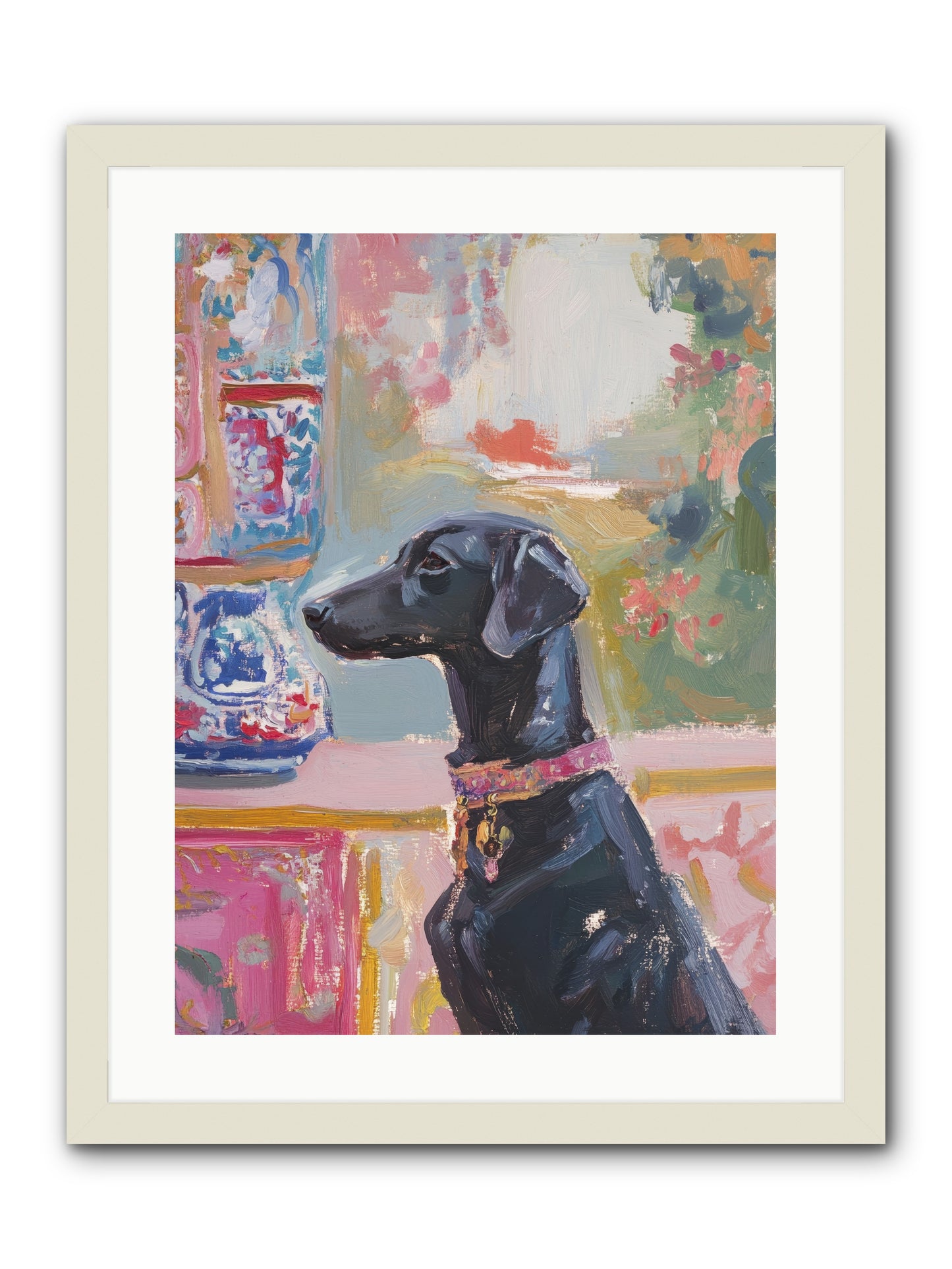 Lavender Bay -- Framed Print - White 18x24