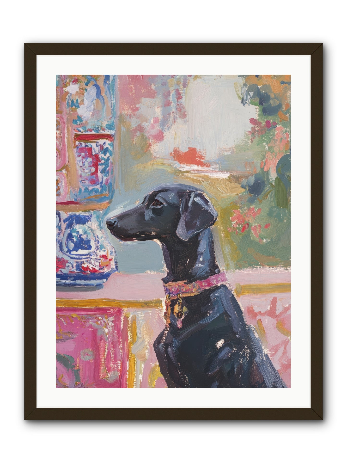 Lavender Bay -- Framed Print - Black 24x32