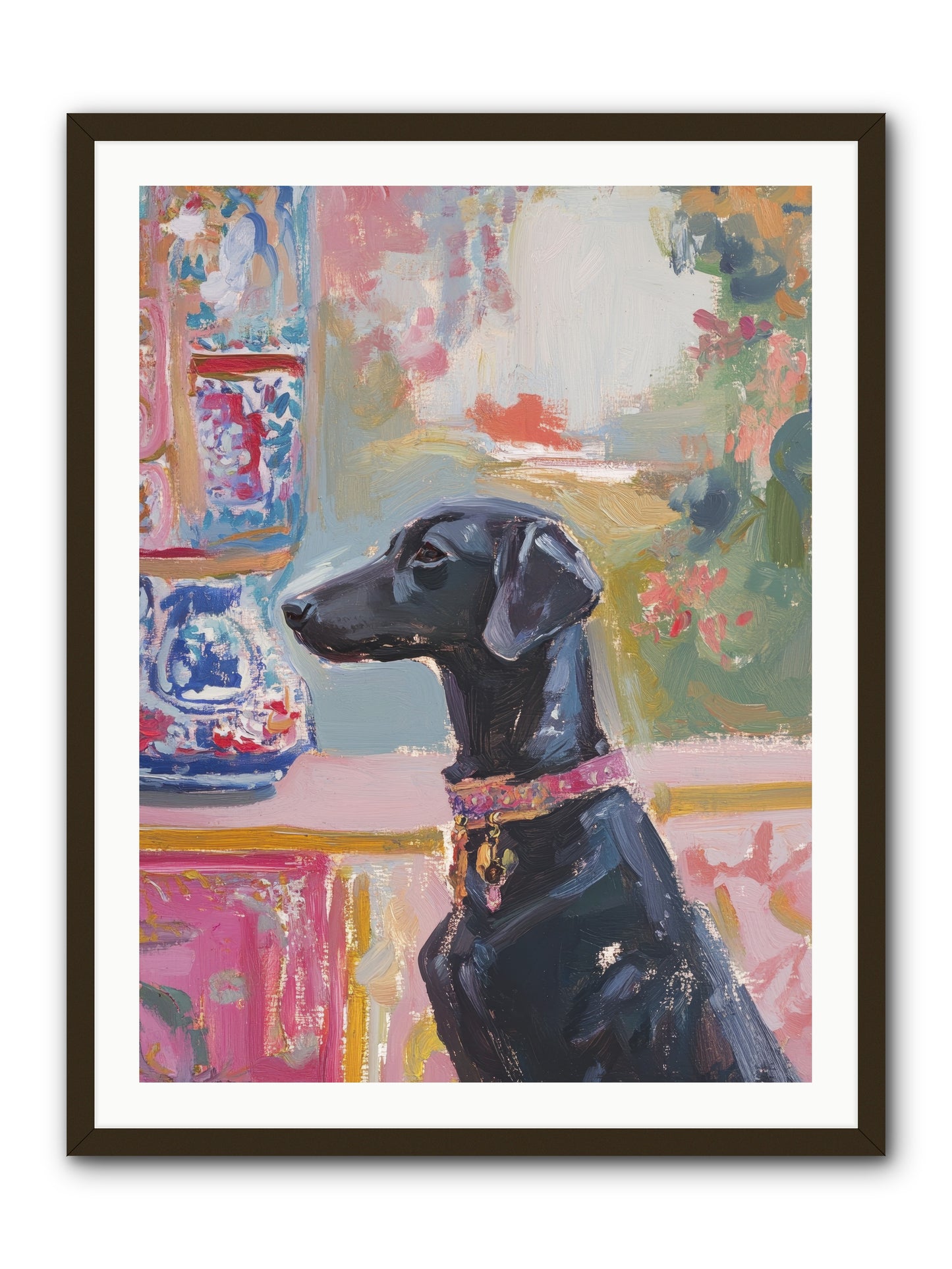 Lavender Bay -- Framed Print - Black 30x40